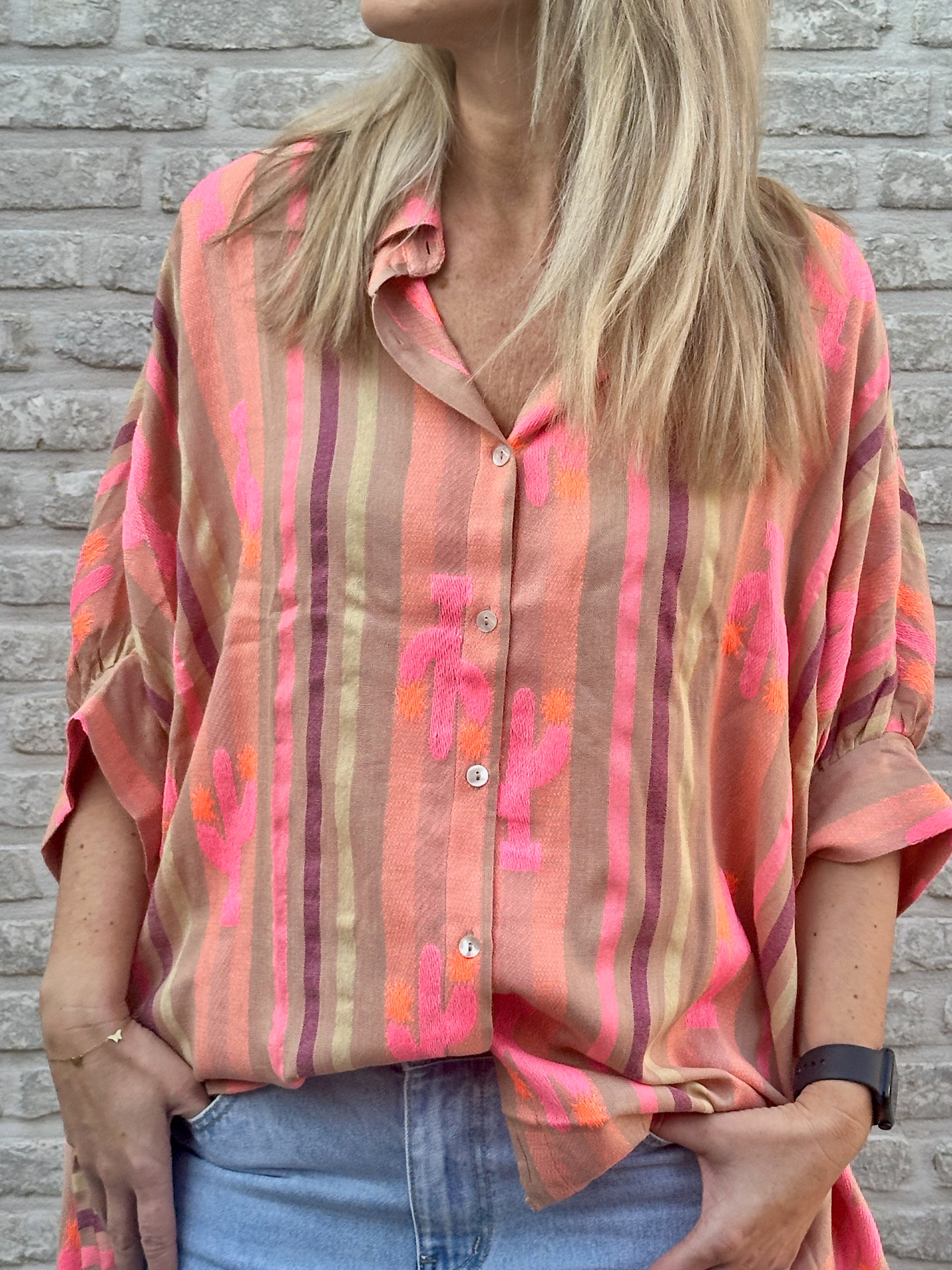 Hemd Cactus - Oversized