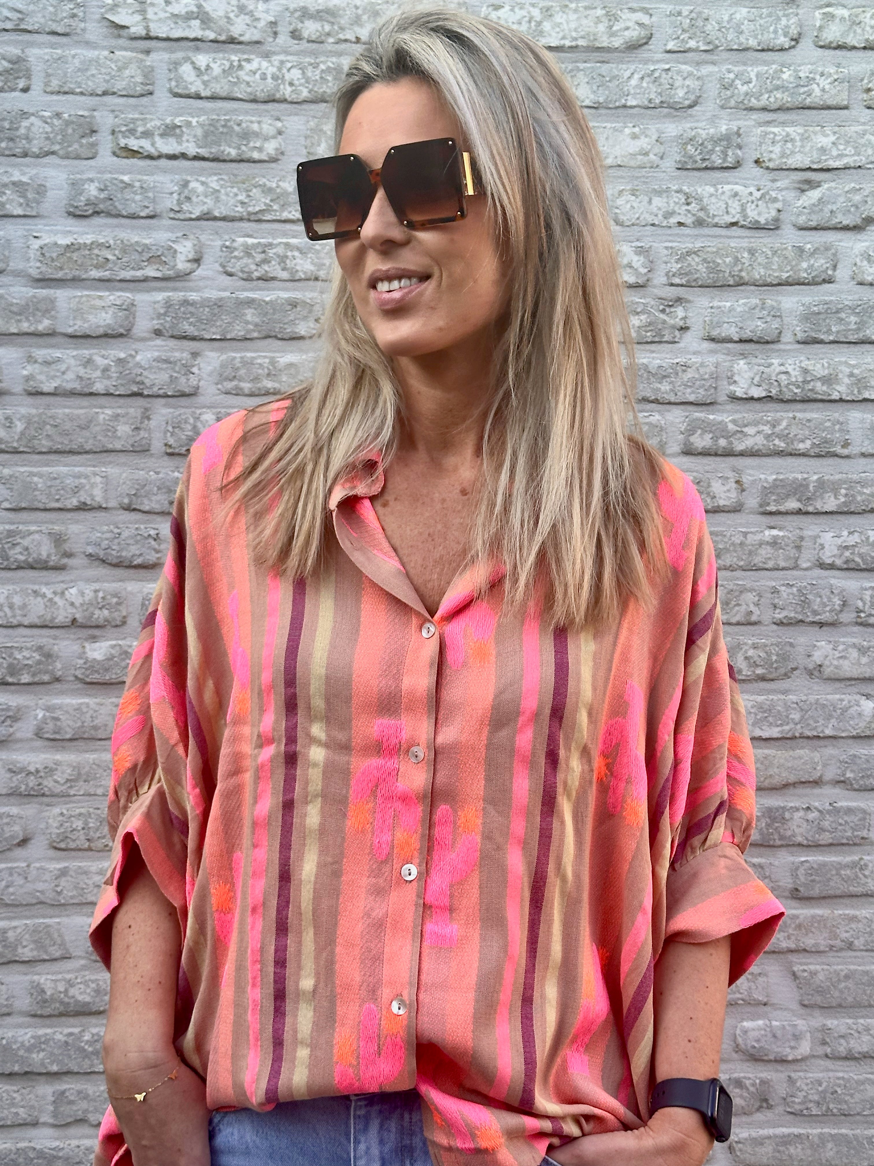 Hemd Cactus - Oversized