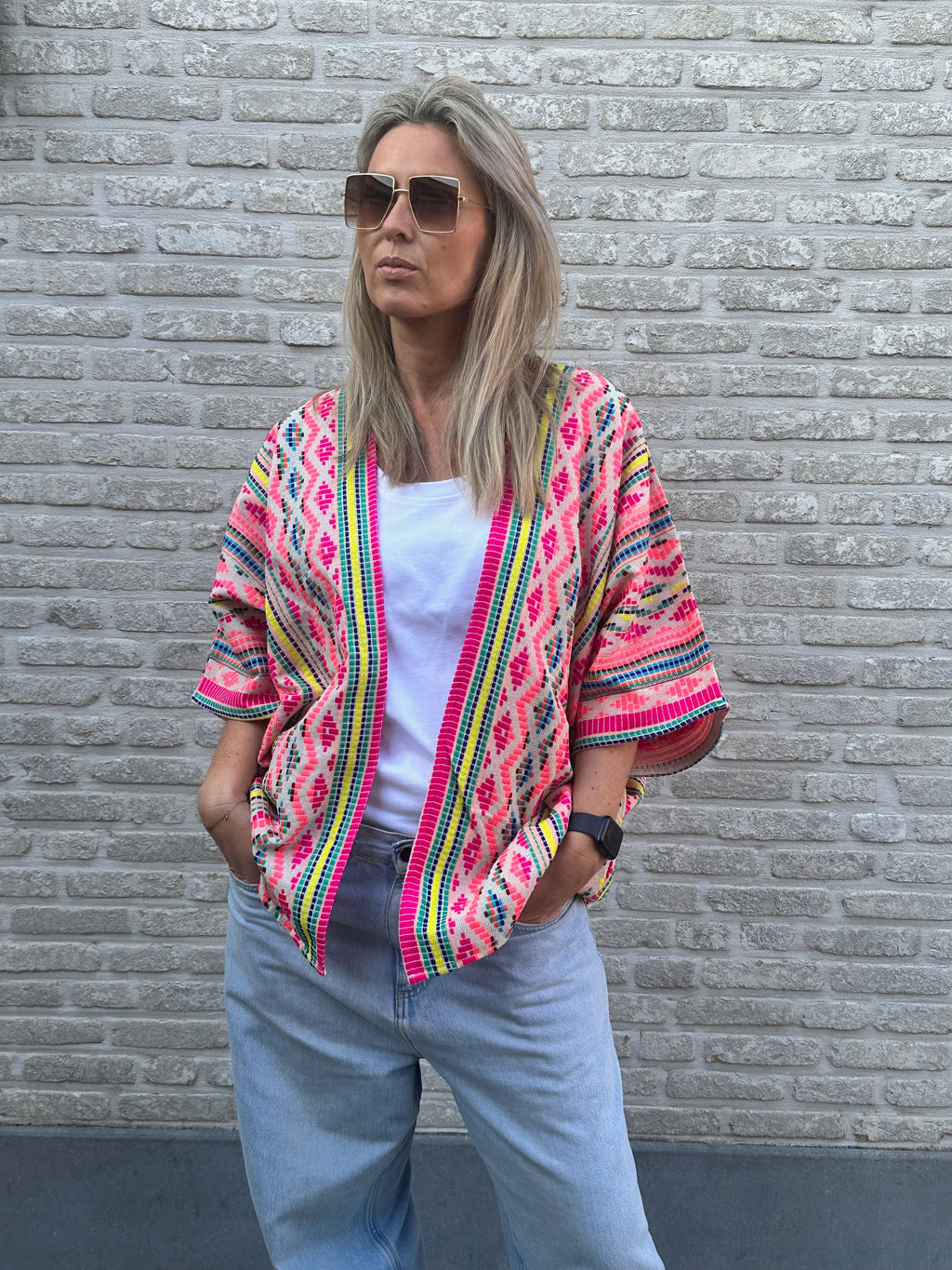 Jacket Boho Colors - Jacquard