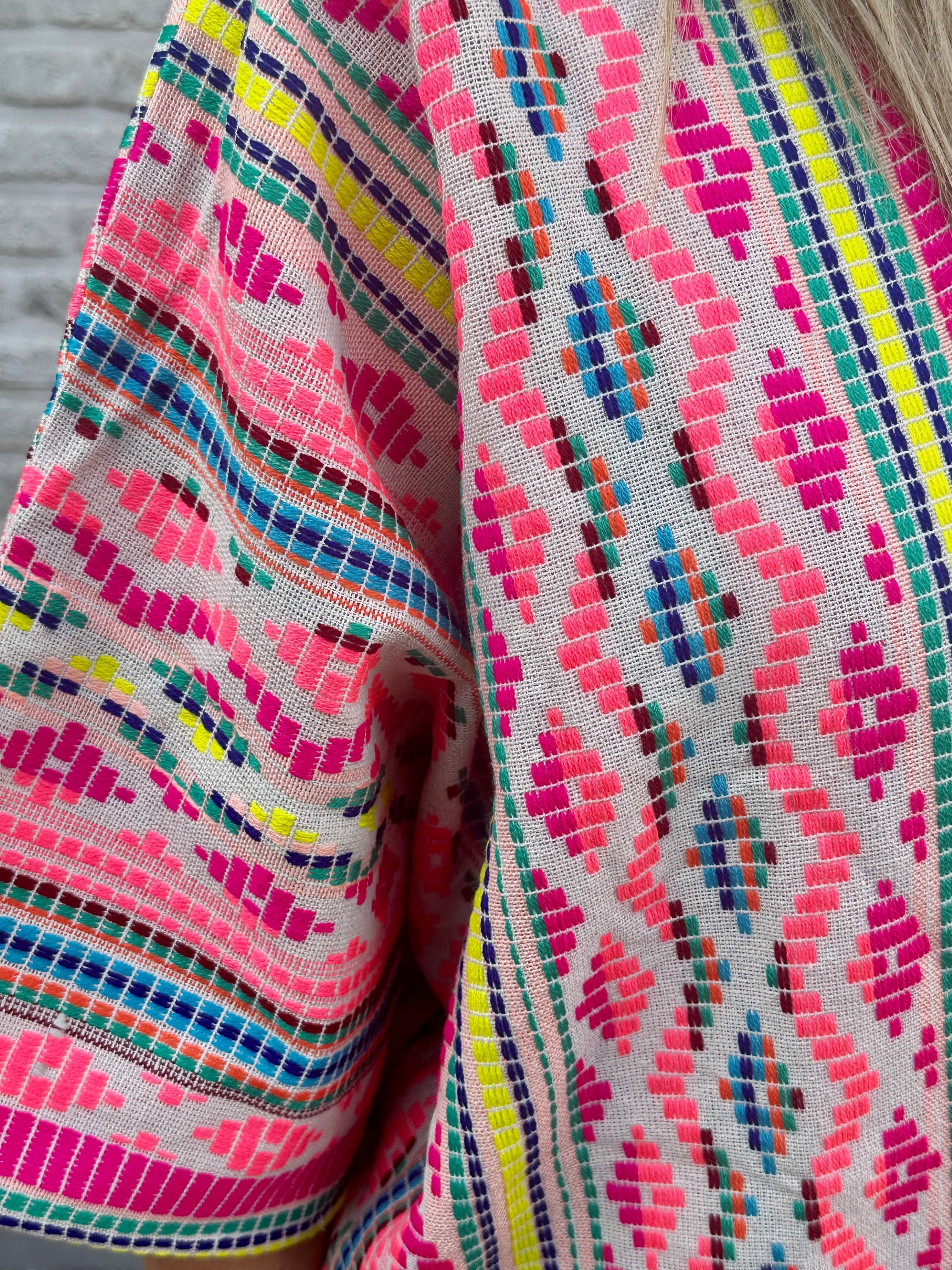 Jacket Boho Colors - Jacquard