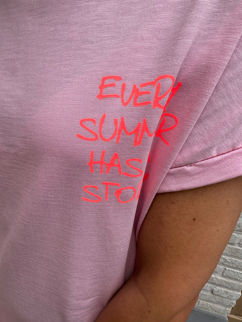 Jurk Every Summer has a Story pink