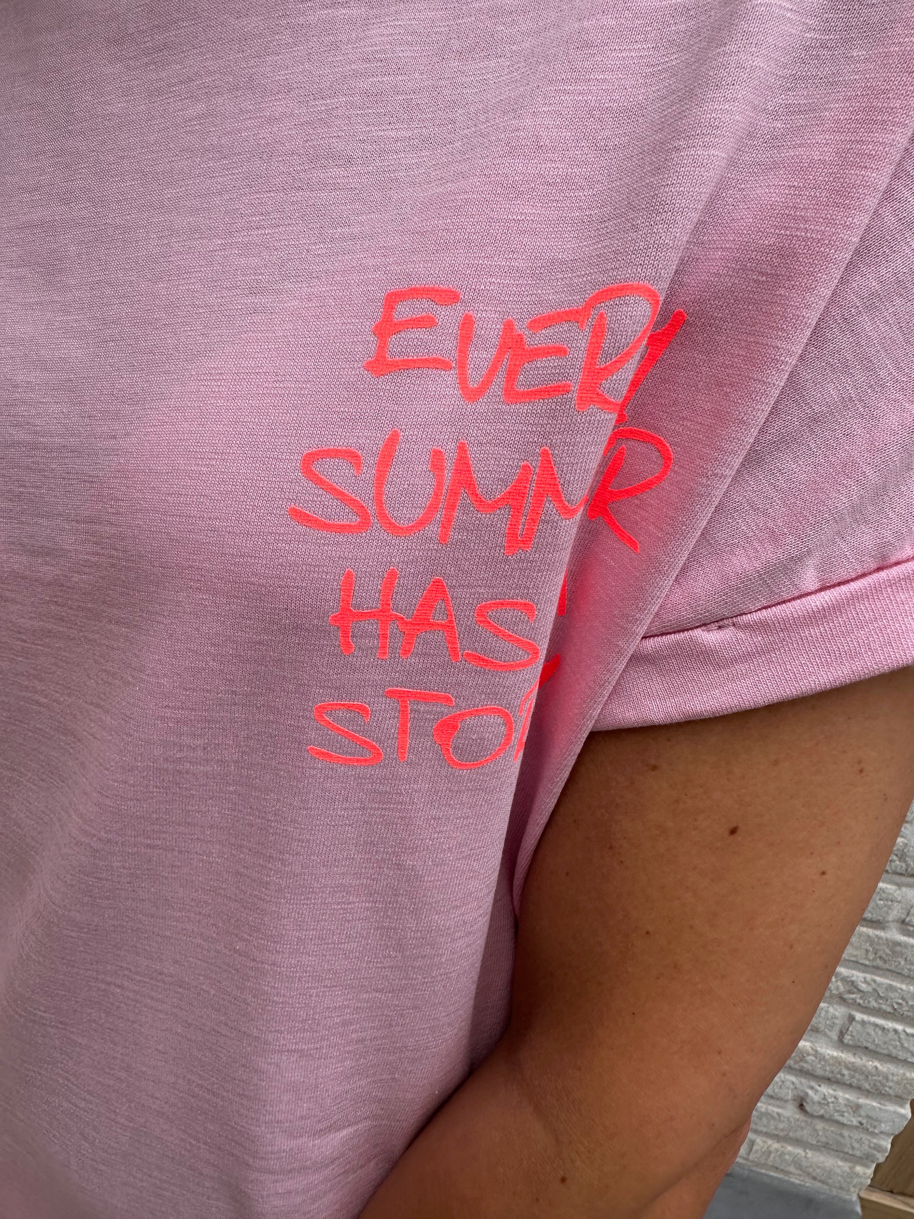Jurk Every Summer has a Story pink