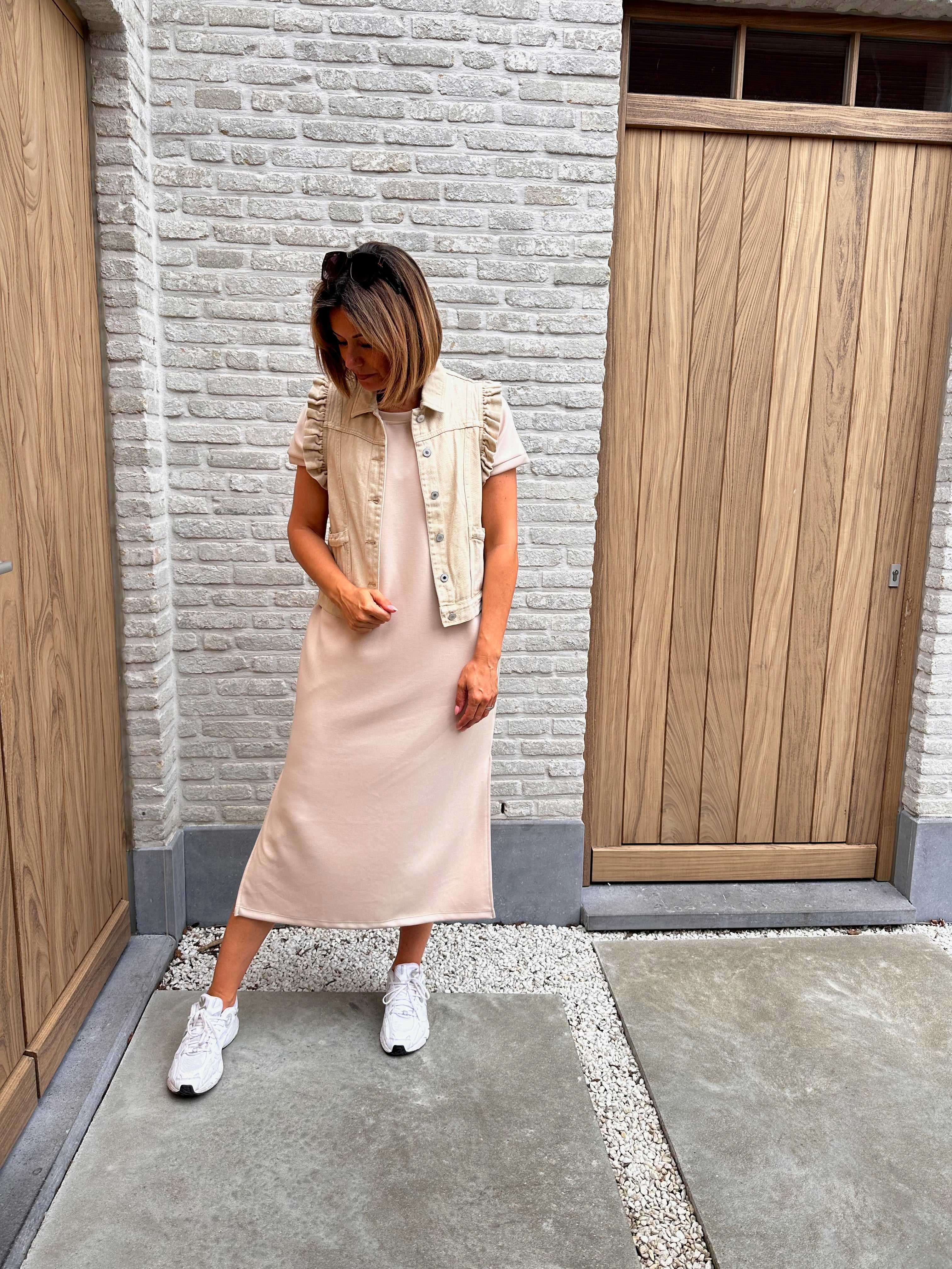 Jurk Vivi Oversized Beige