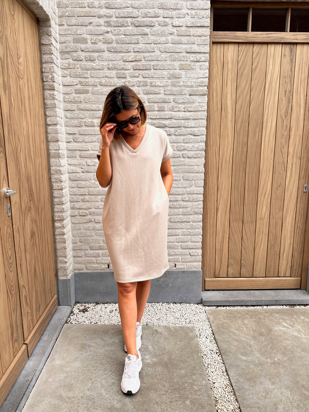 Jurk Isabelle Beige