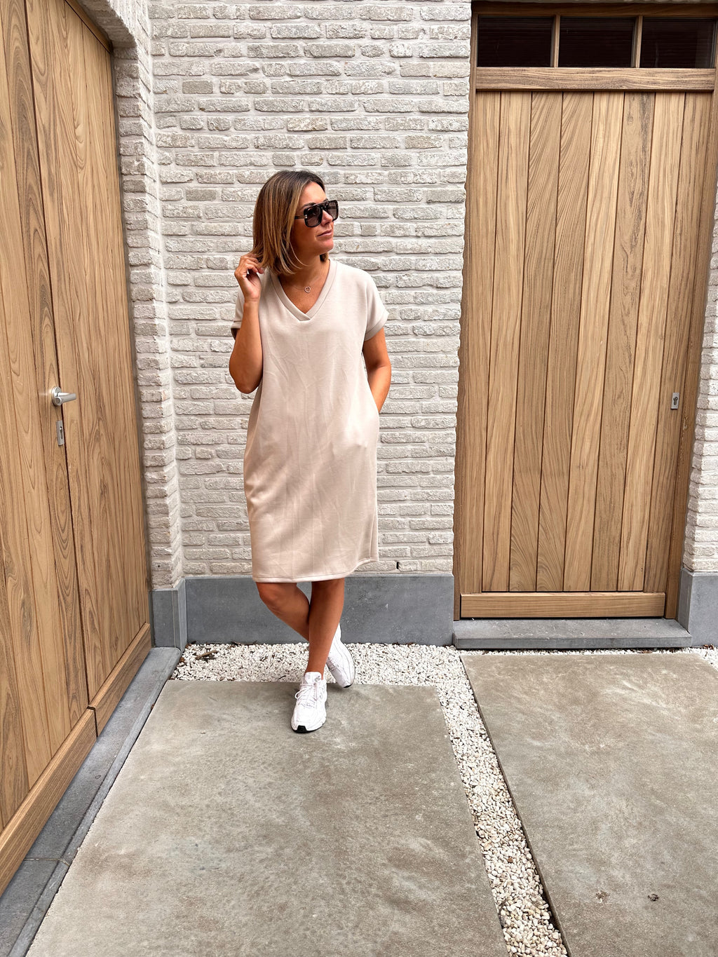 Jurk Isabelle Beige