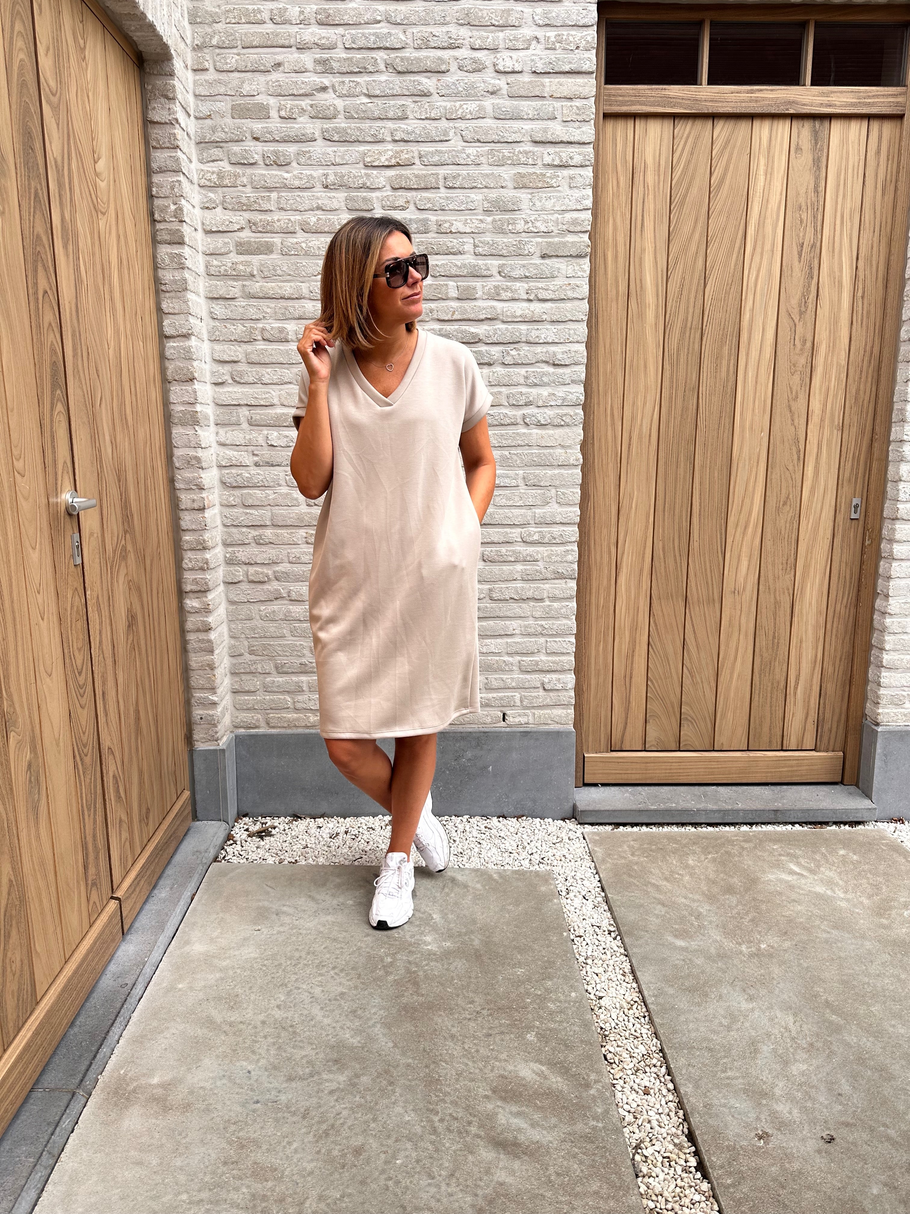 Jurk Isabelle Beige