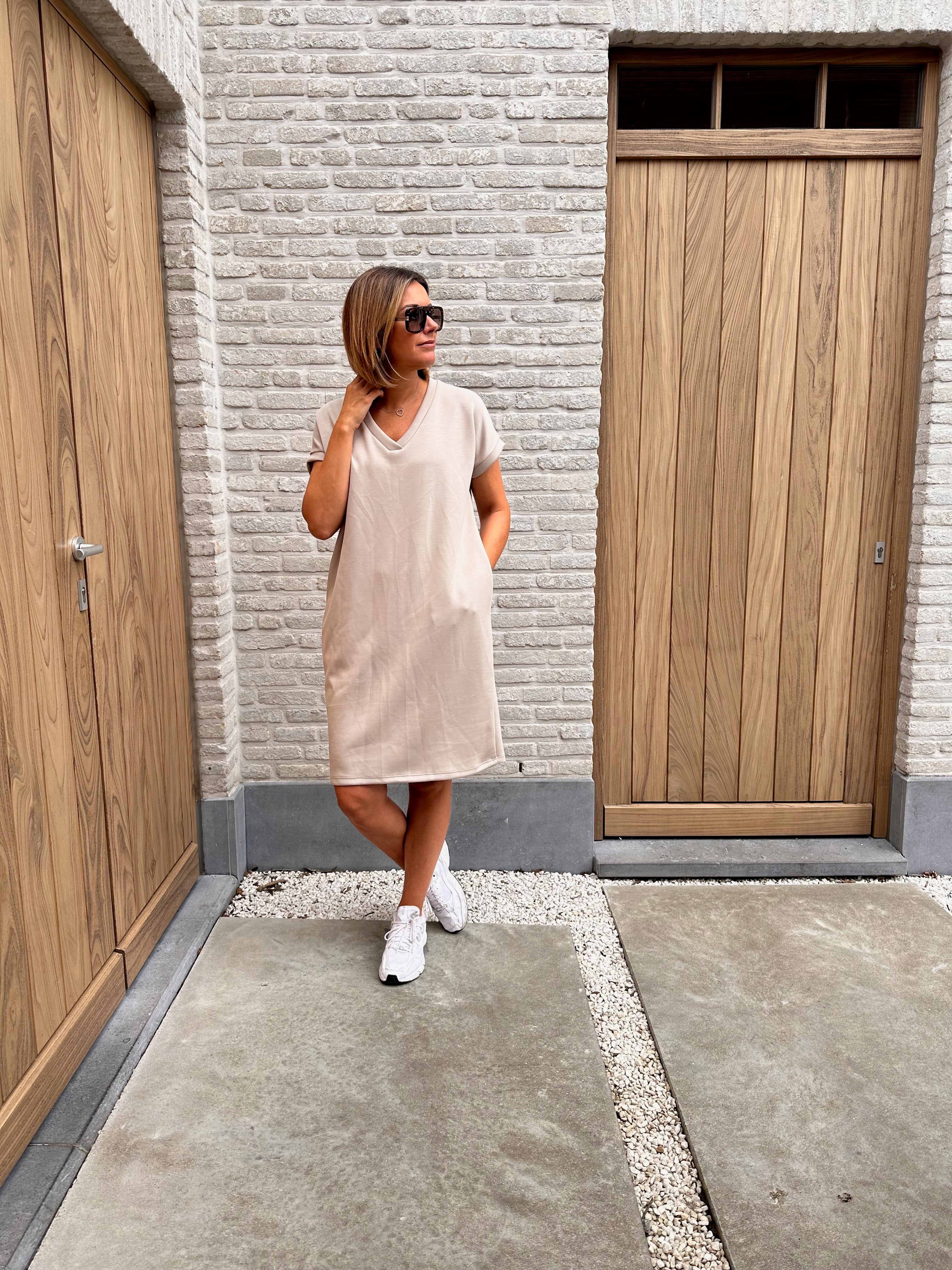 Jurk Isabelle Beige