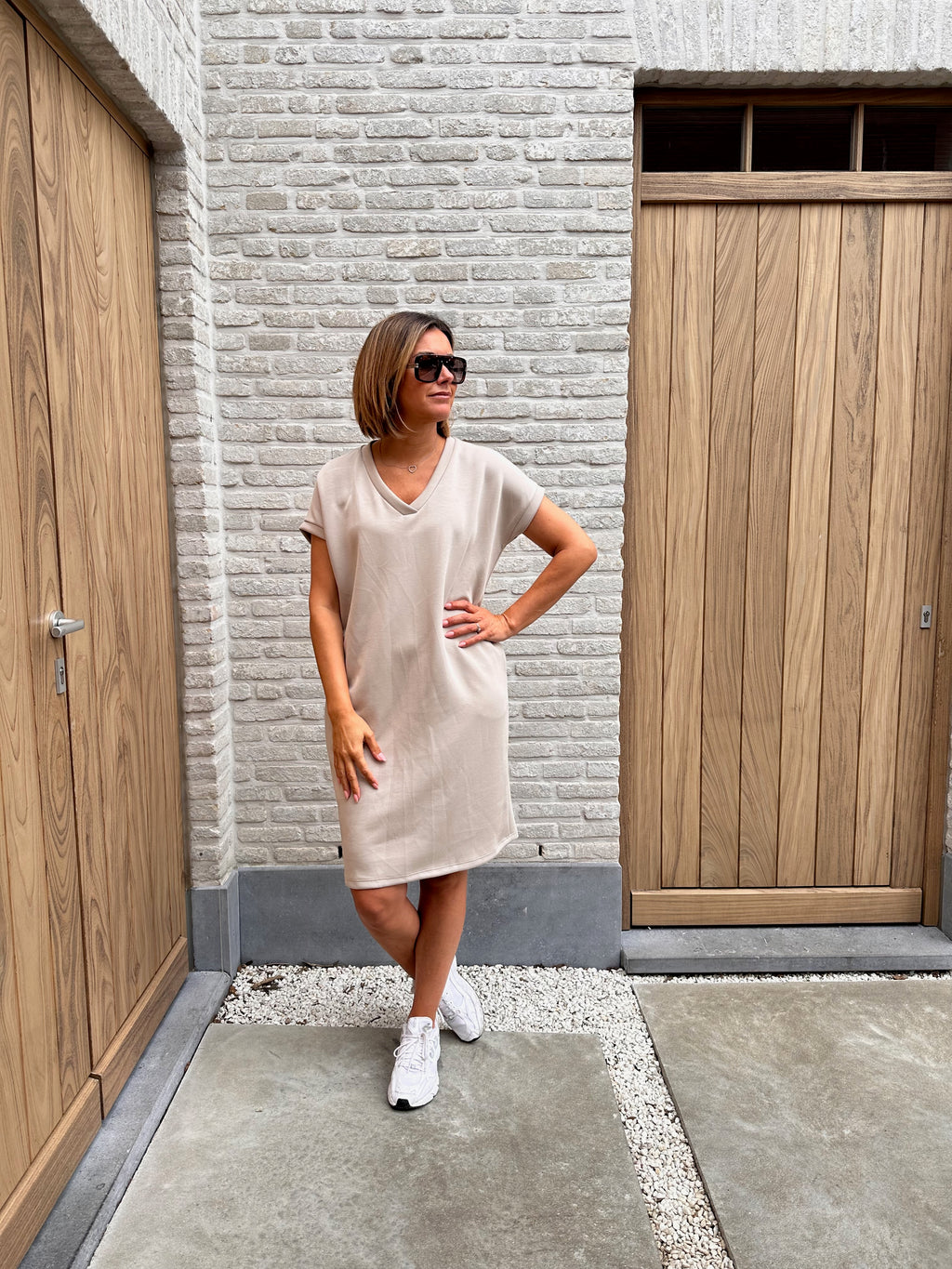 Jurk Isabelle Beige