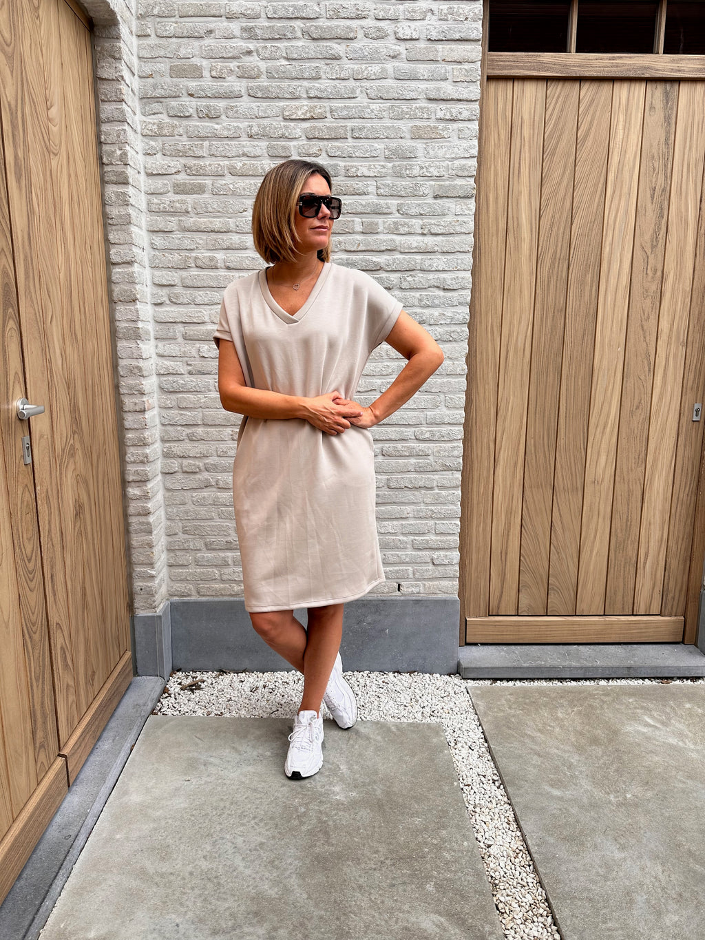 Jurk Isabelle Beige