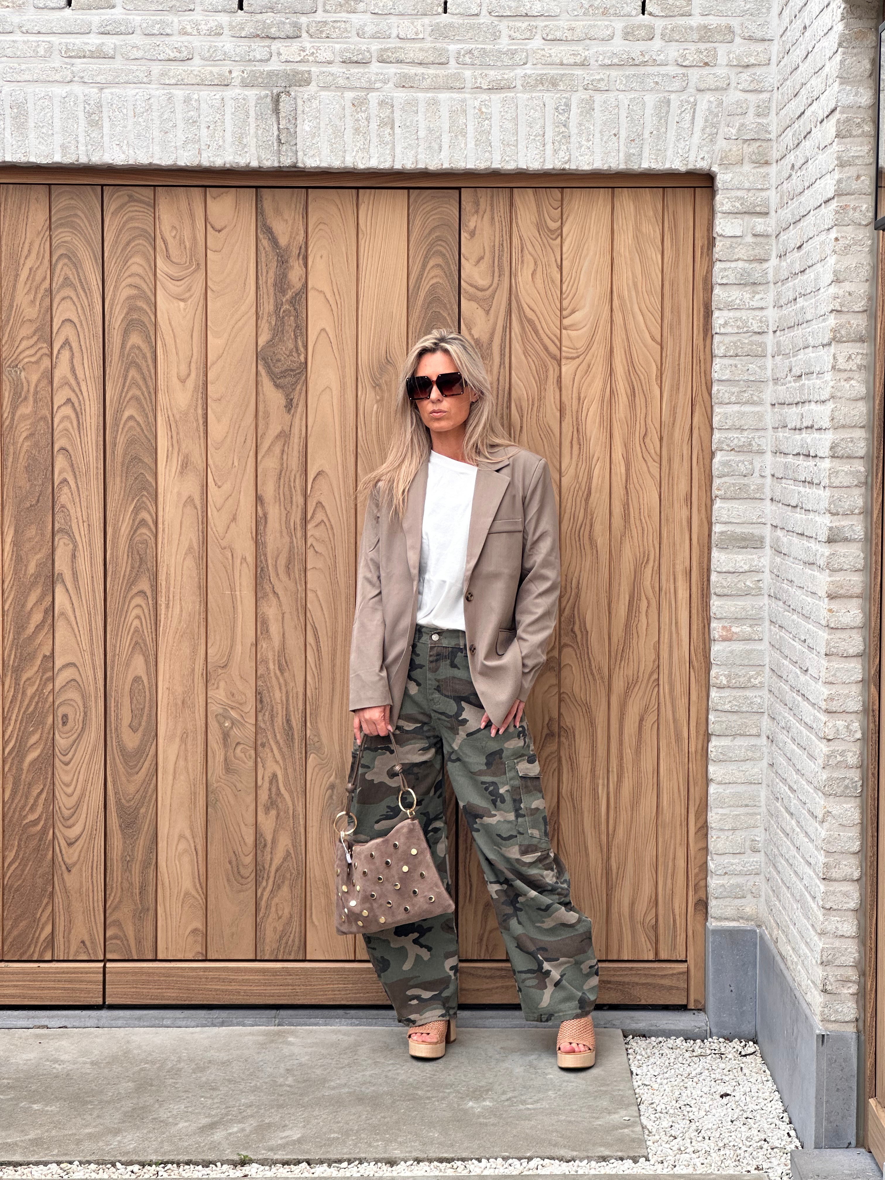 Blazer Caro - Heel Oversized - Taupe