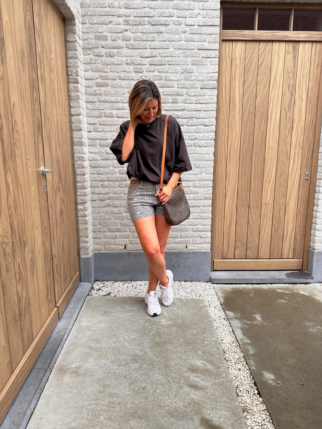 Short Linda Leopard