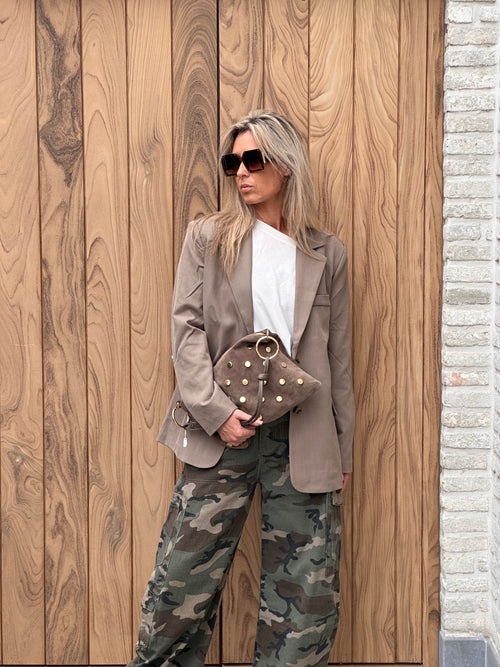 Blazer Caro - Heel Oversized - Taupe