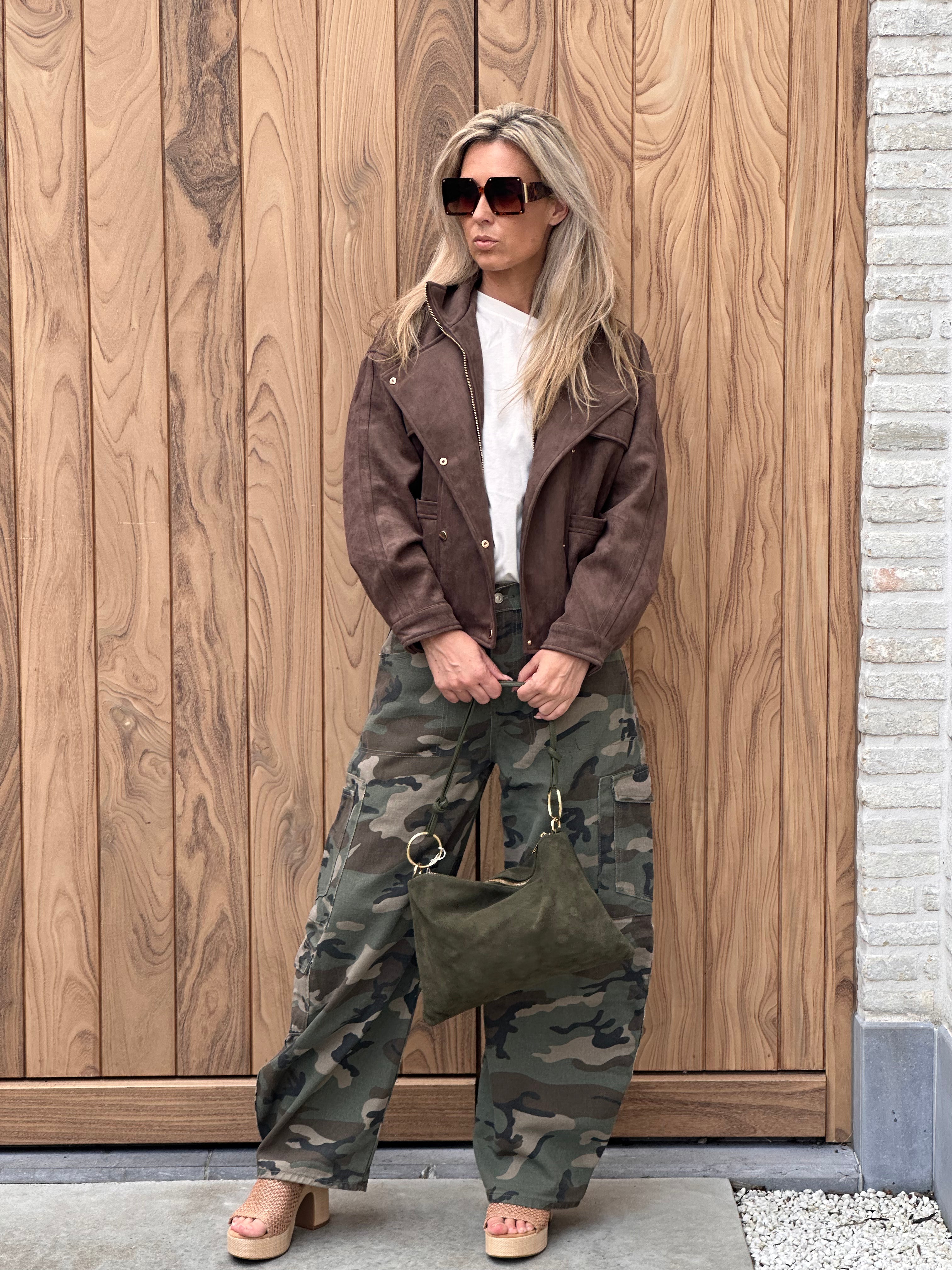 Jacket Tess Oversized - Dark Taupe