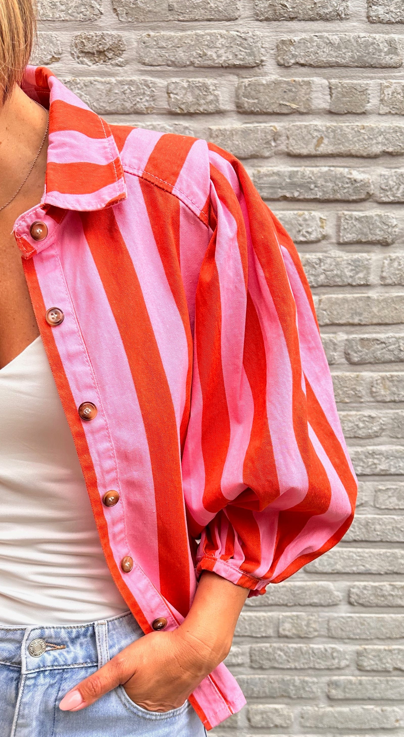 Vest Riha Fuchia/Orange