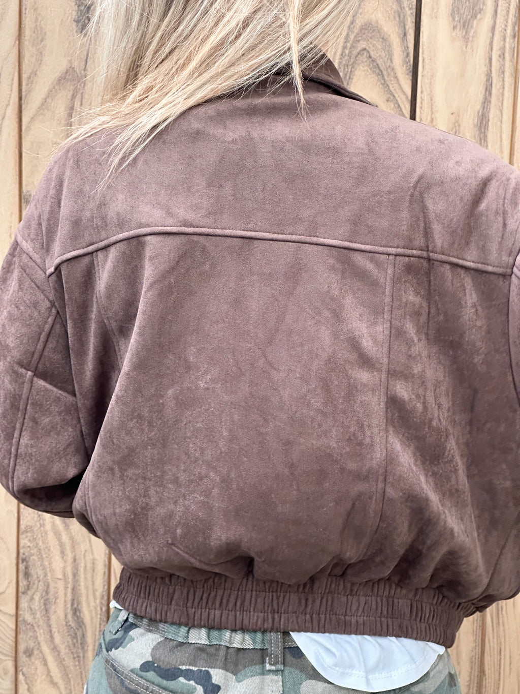 Jacket Tess Oversized - Dark Taupe