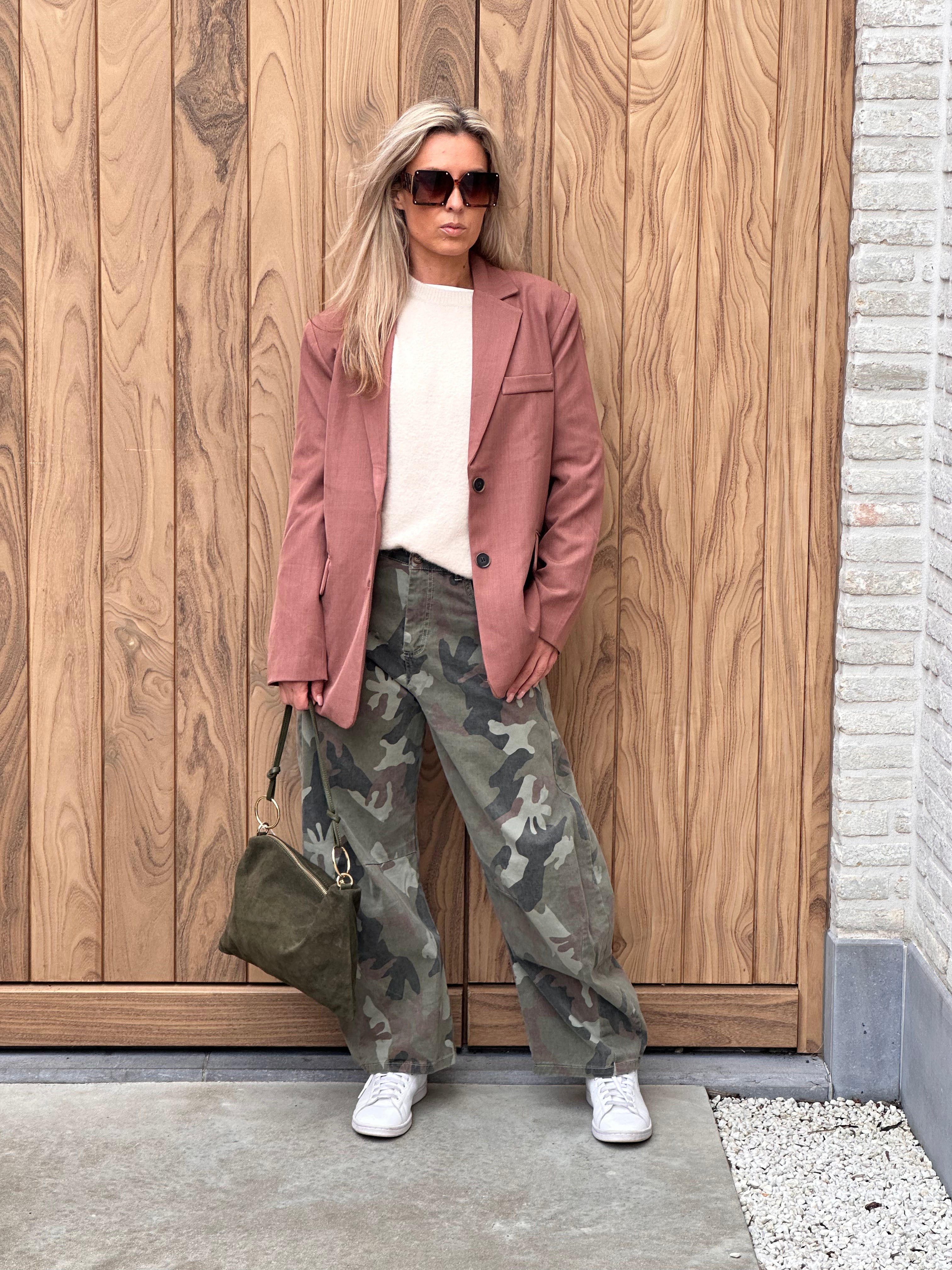 Blazer Caro- Heel Oversized- Mokka
