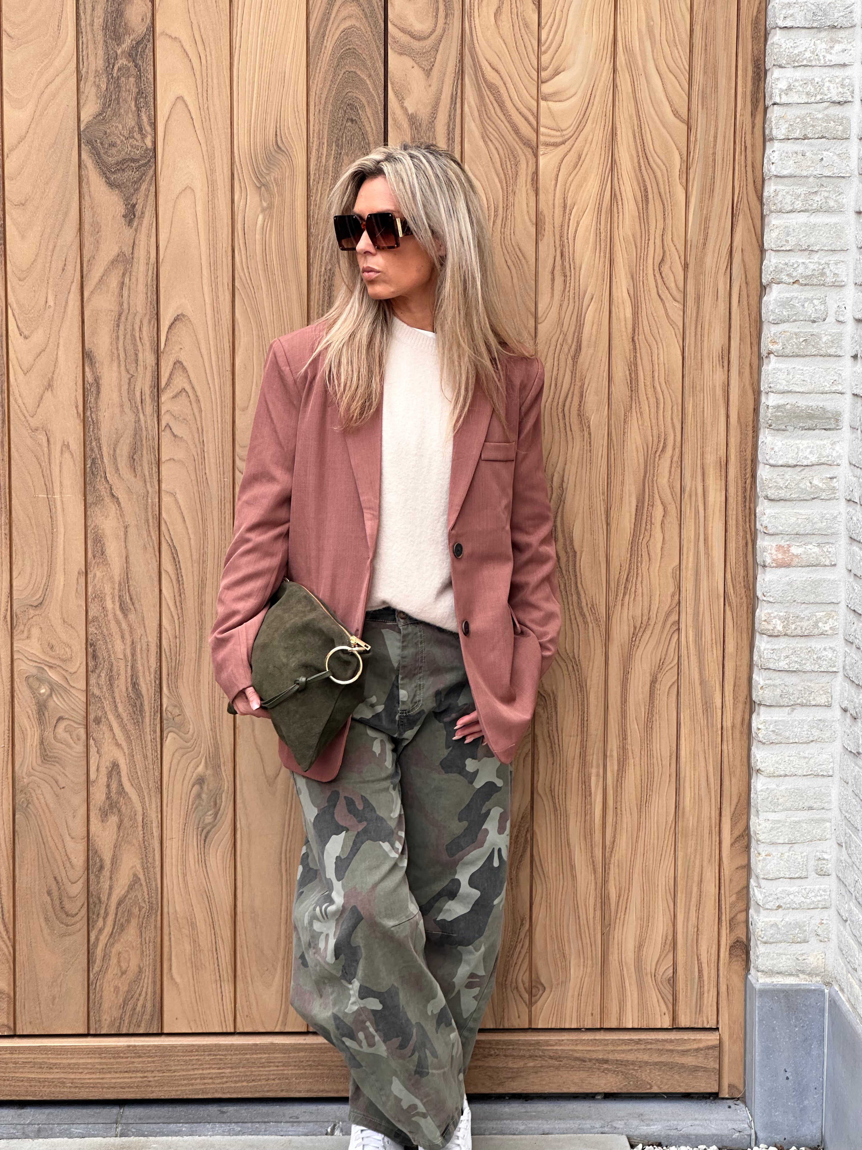 Blazer Caro- Heel Oversized- Mokka