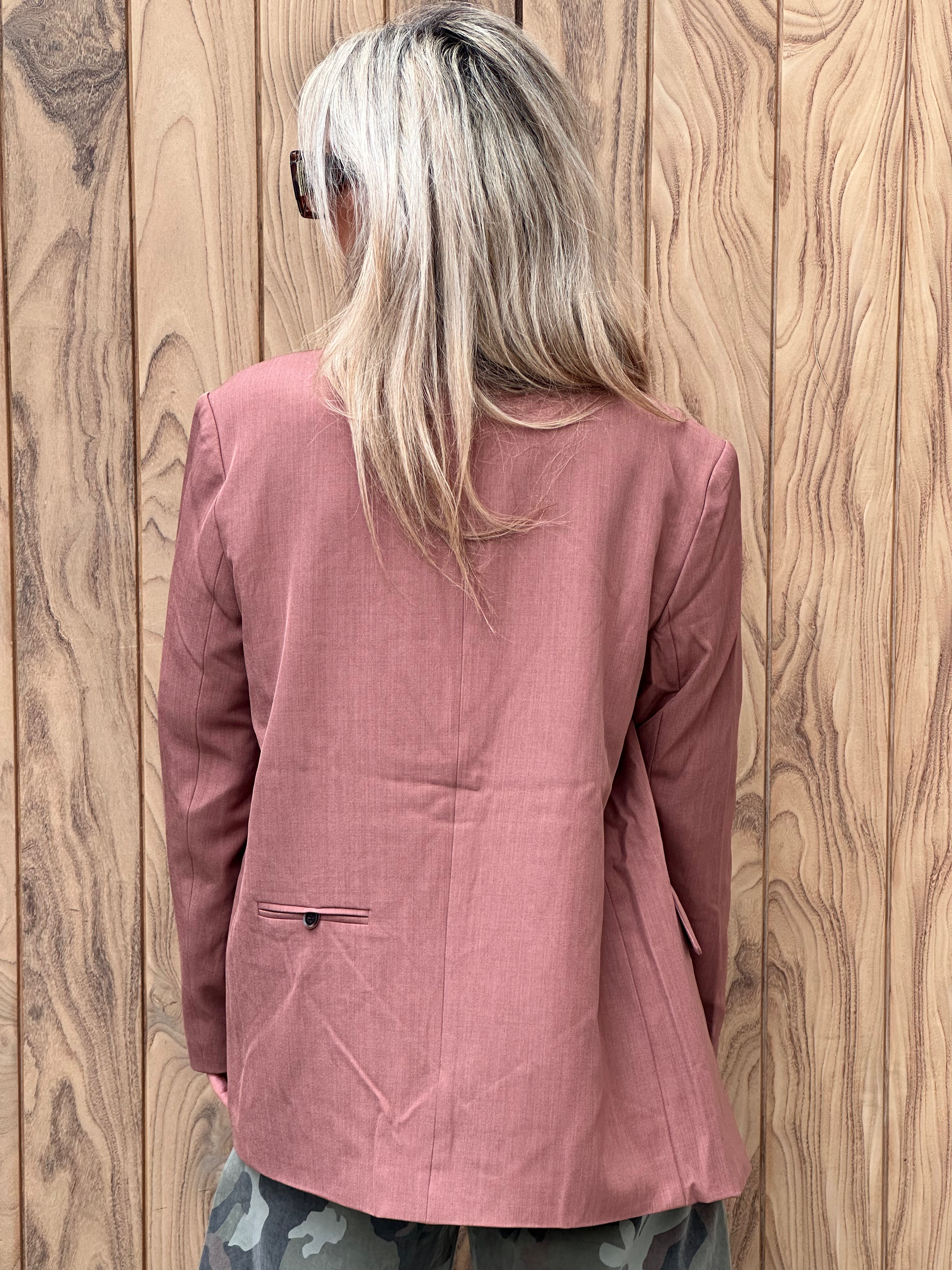 Blazer Caro- Heel Oversized- Mokka