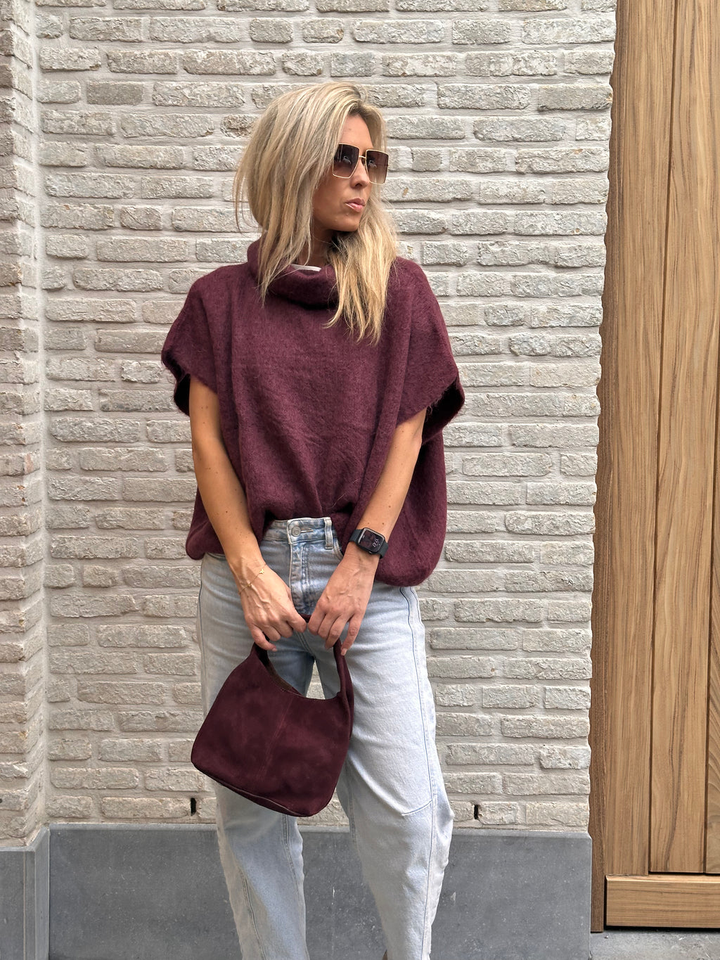 Pull Fenna - Heel Oversized - Bordeaux