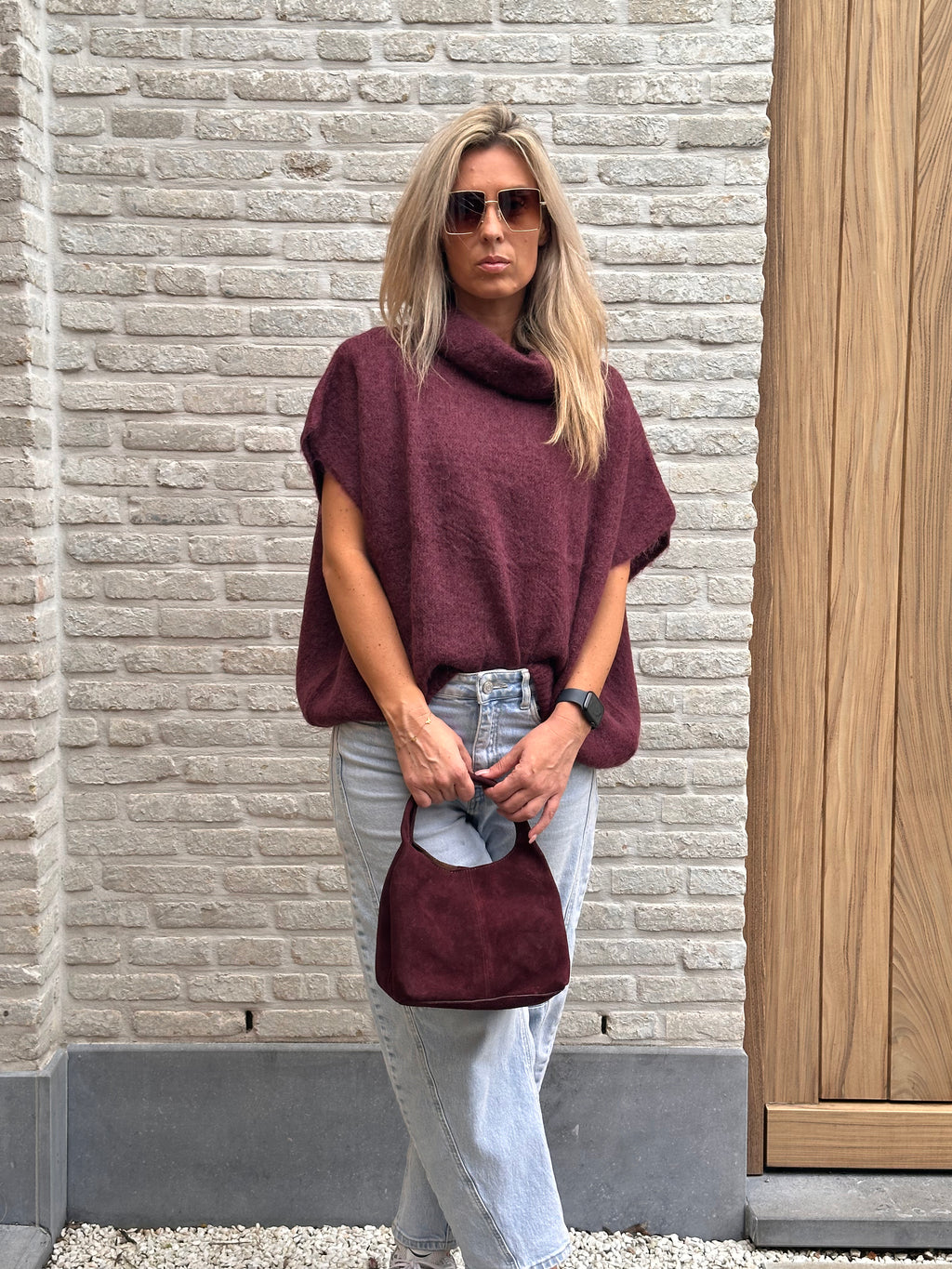 Pull Fenna - Heel Oversized - Bordeaux