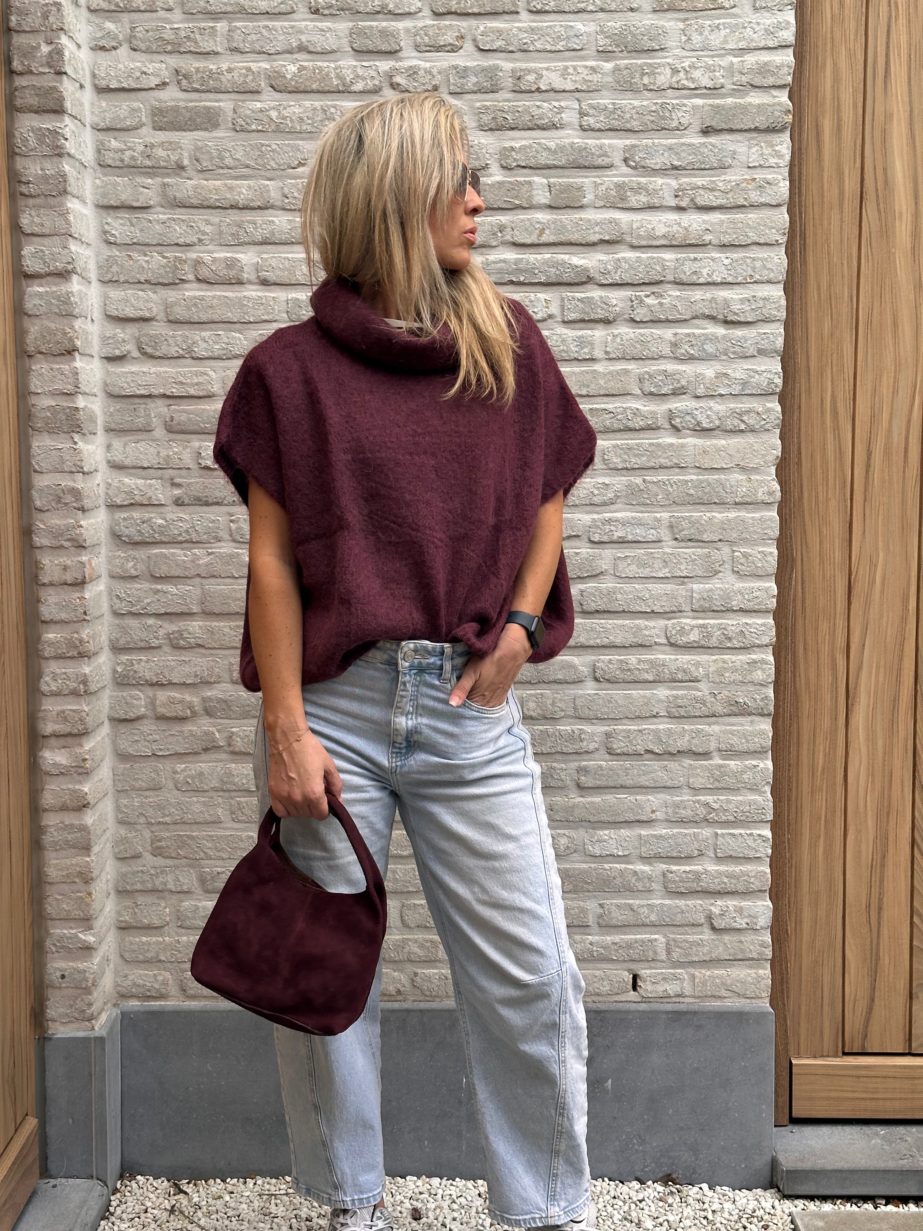 Pull Fenna - Heel Oversized - Bordeaux
