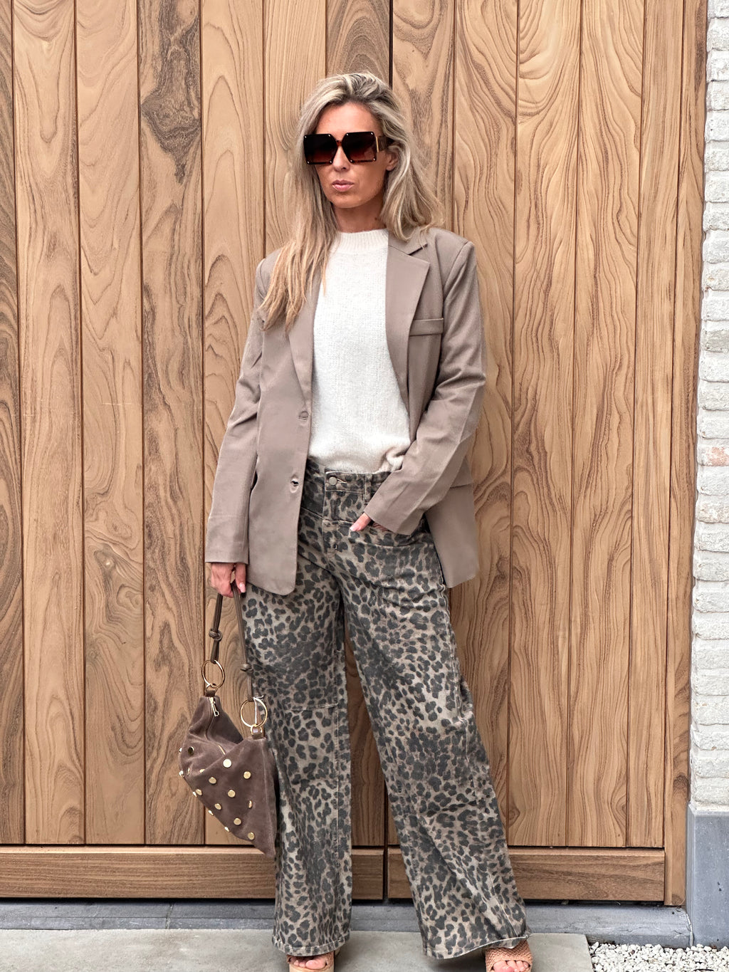 Broek Charlie Leopard