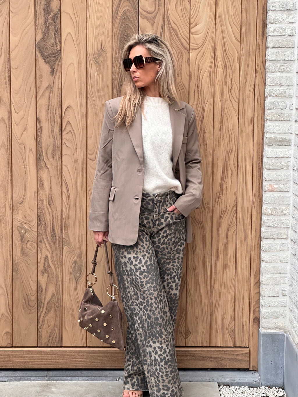 Broek Charlie Leopard