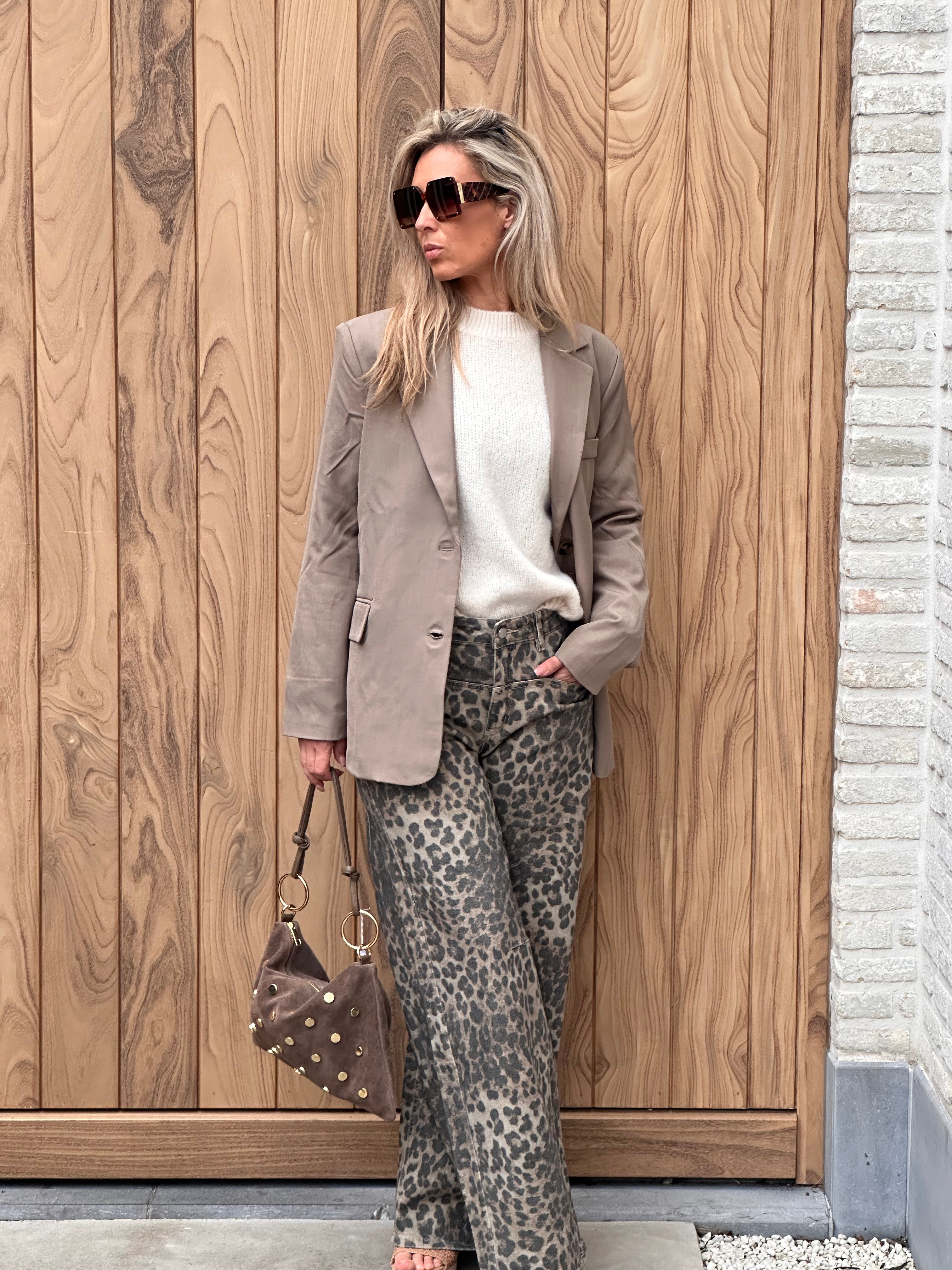 Broek Charlie Leopard