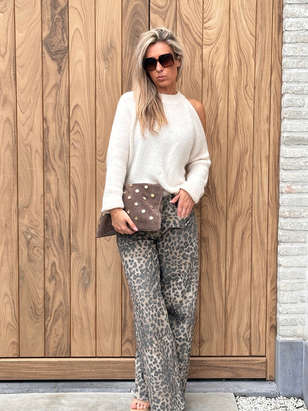 Broek Charlie Leopard