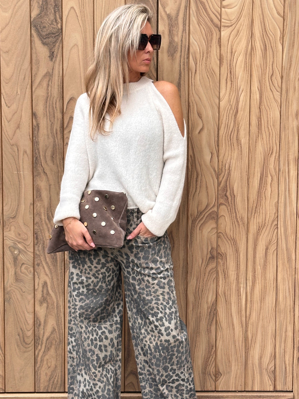 Pull Mae Offshoulder - Beige
