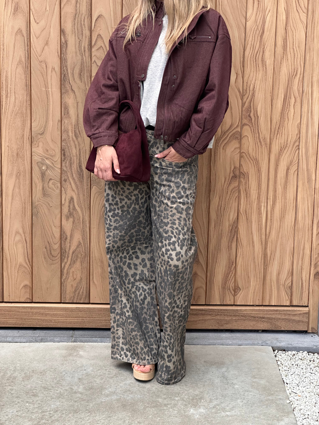 Broek Charlie Leopard