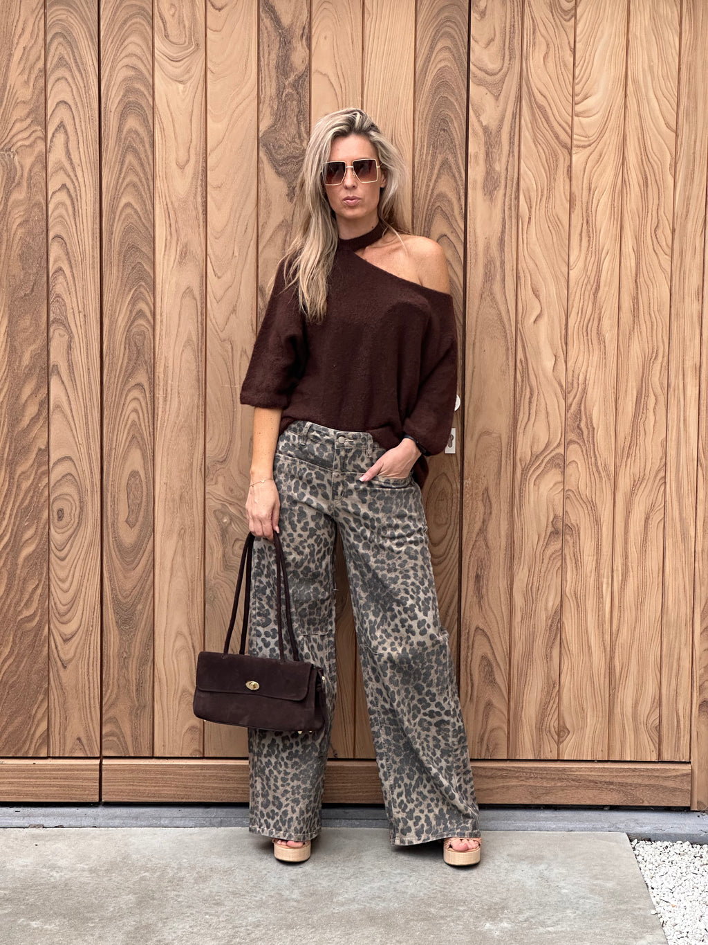 Broek Charlie Leopard