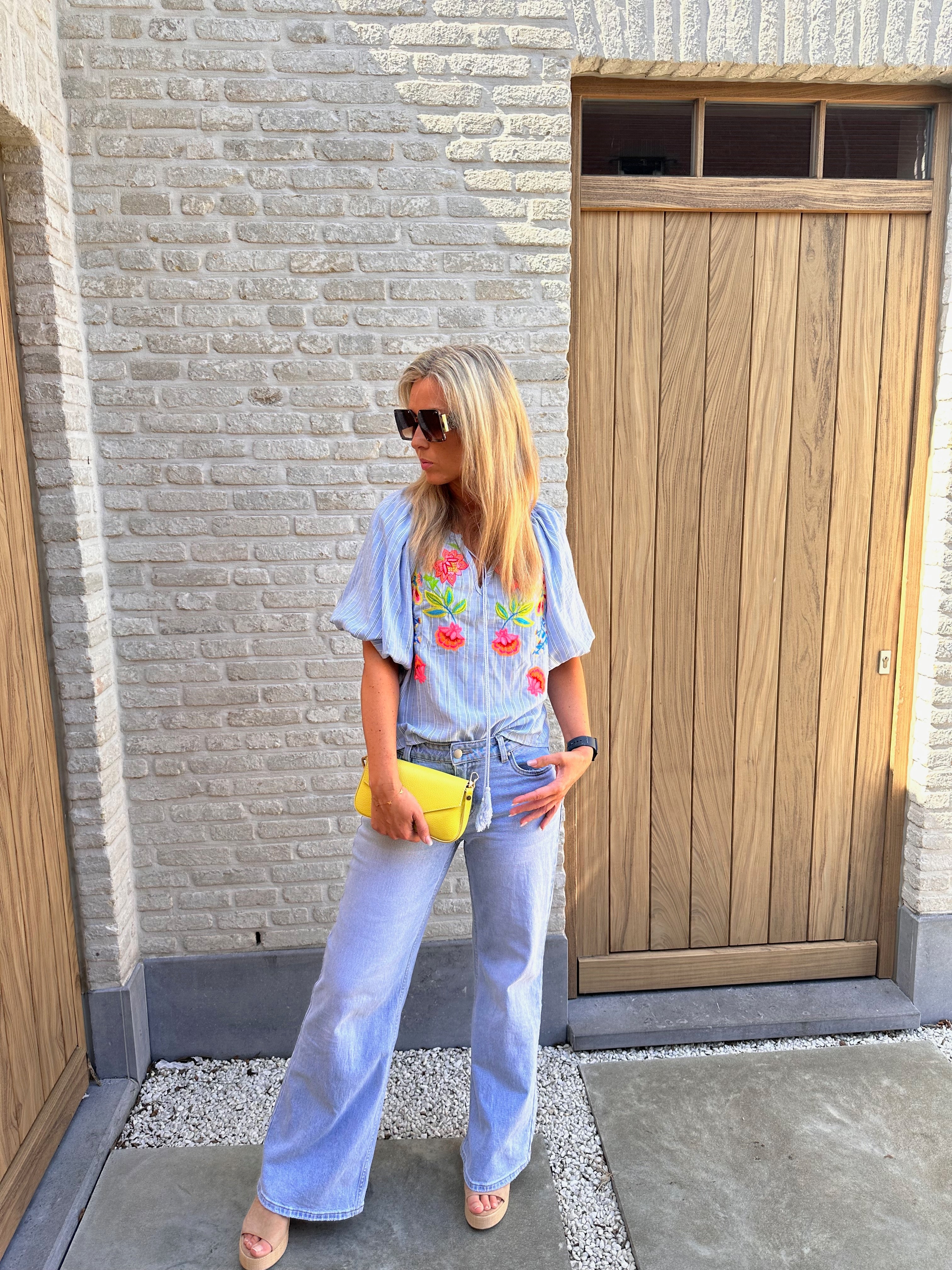 Hemd Tessa Floral Oversized