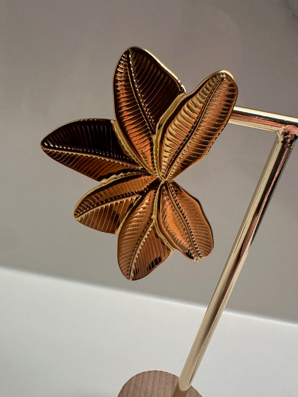 Oorbellen Fleur Gold