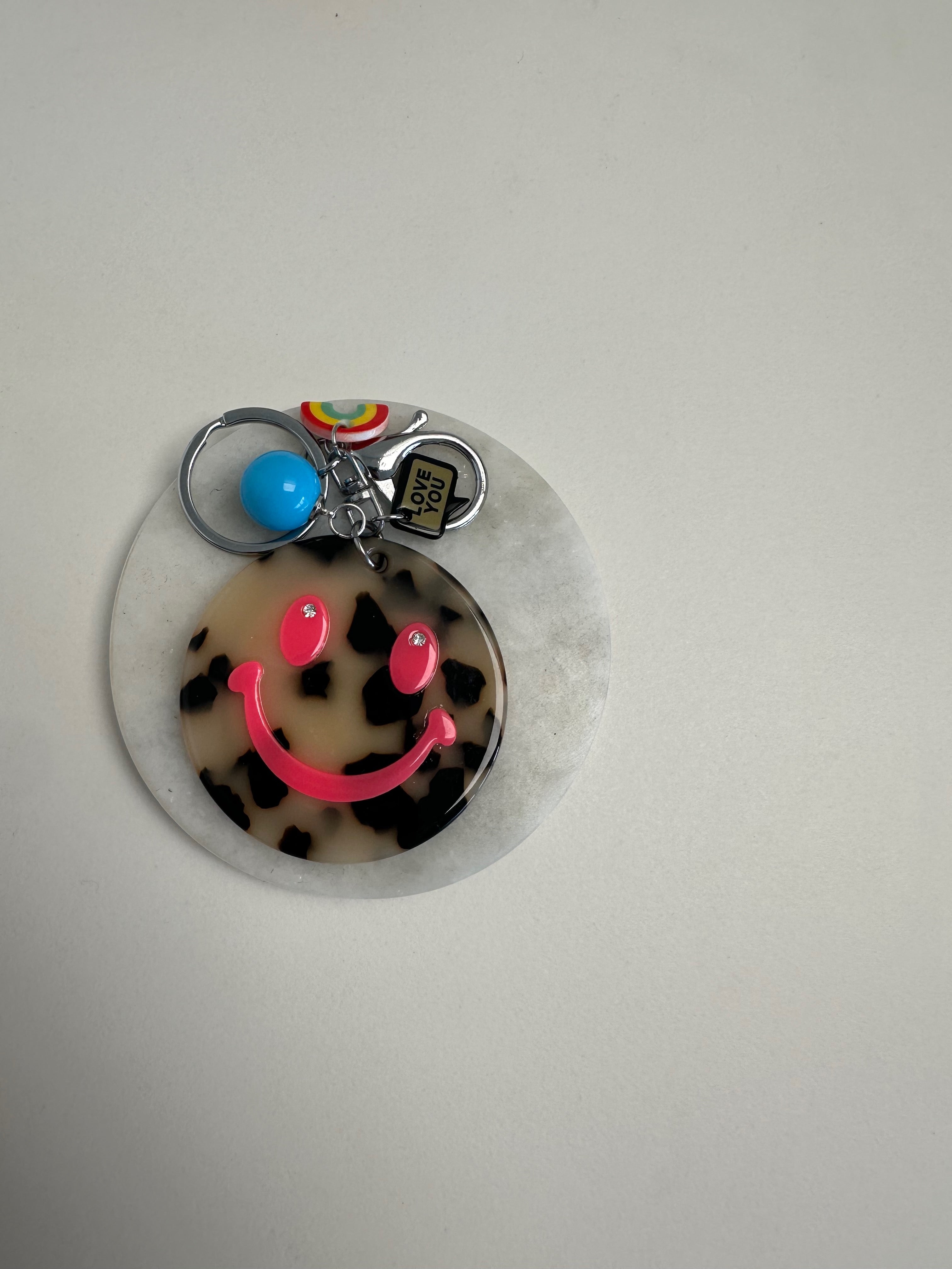 Sleutelhanger Smiley