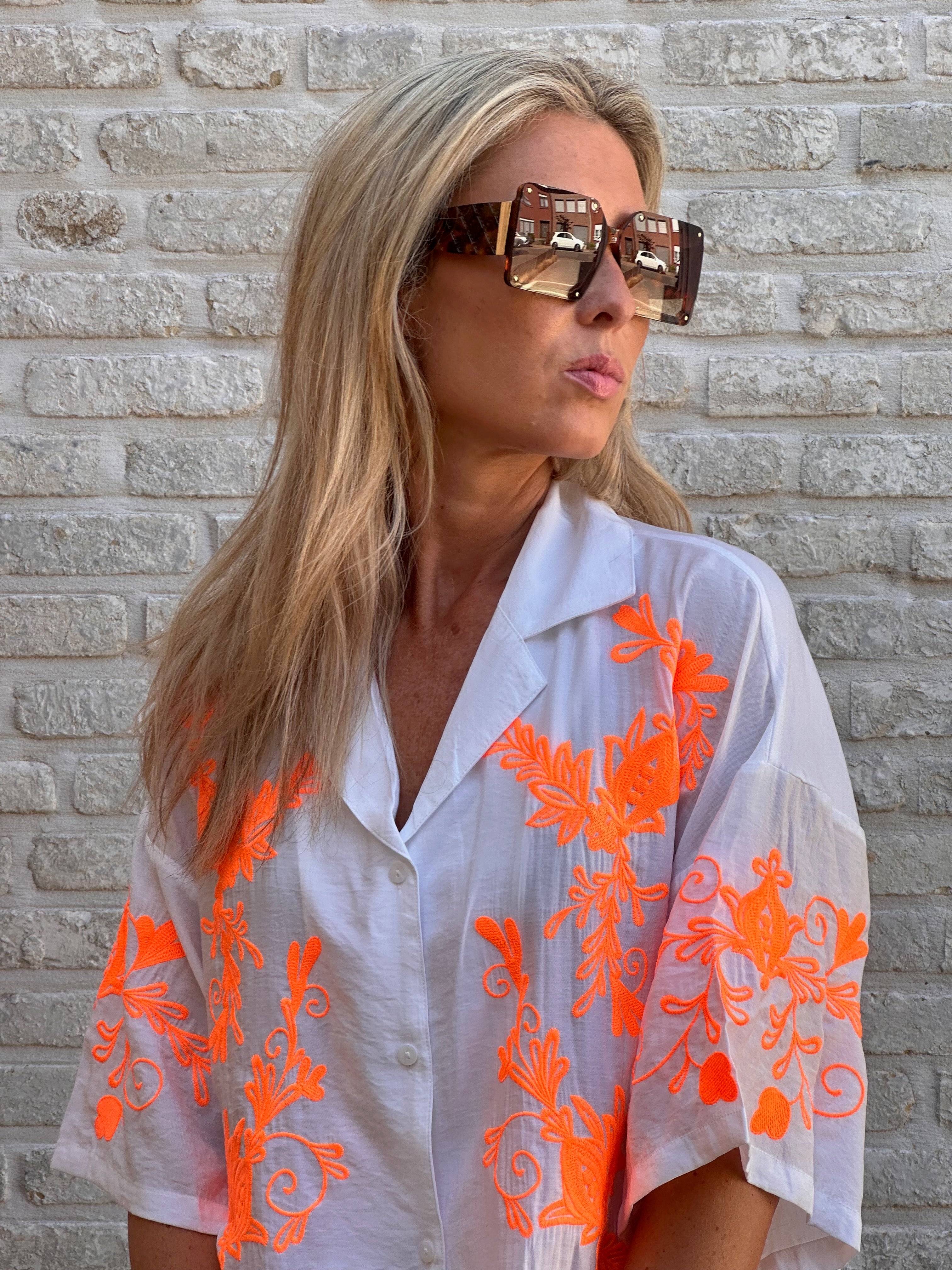 Hemd Bianca Oversized - kort model