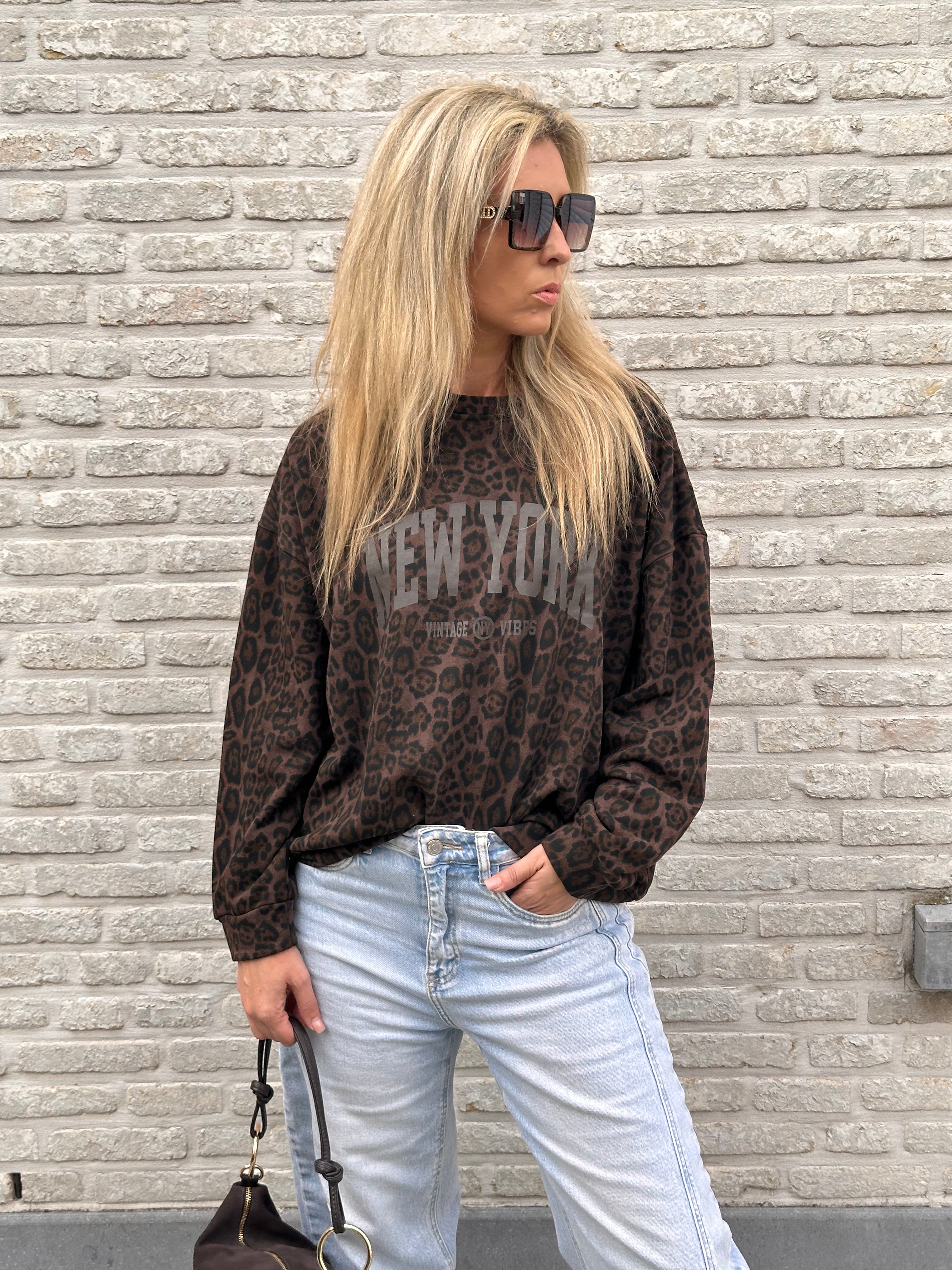 Sweater NY Leo - Oversized