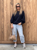 Sweater Fien - Heel Oversized - Marine