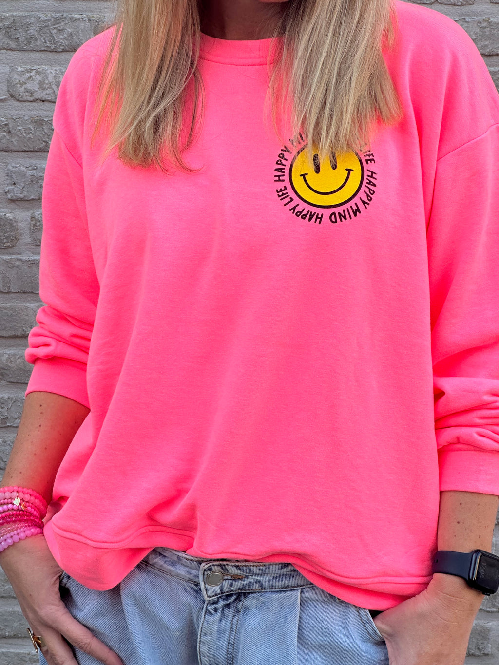 Sweater Happy Mind Happy Life