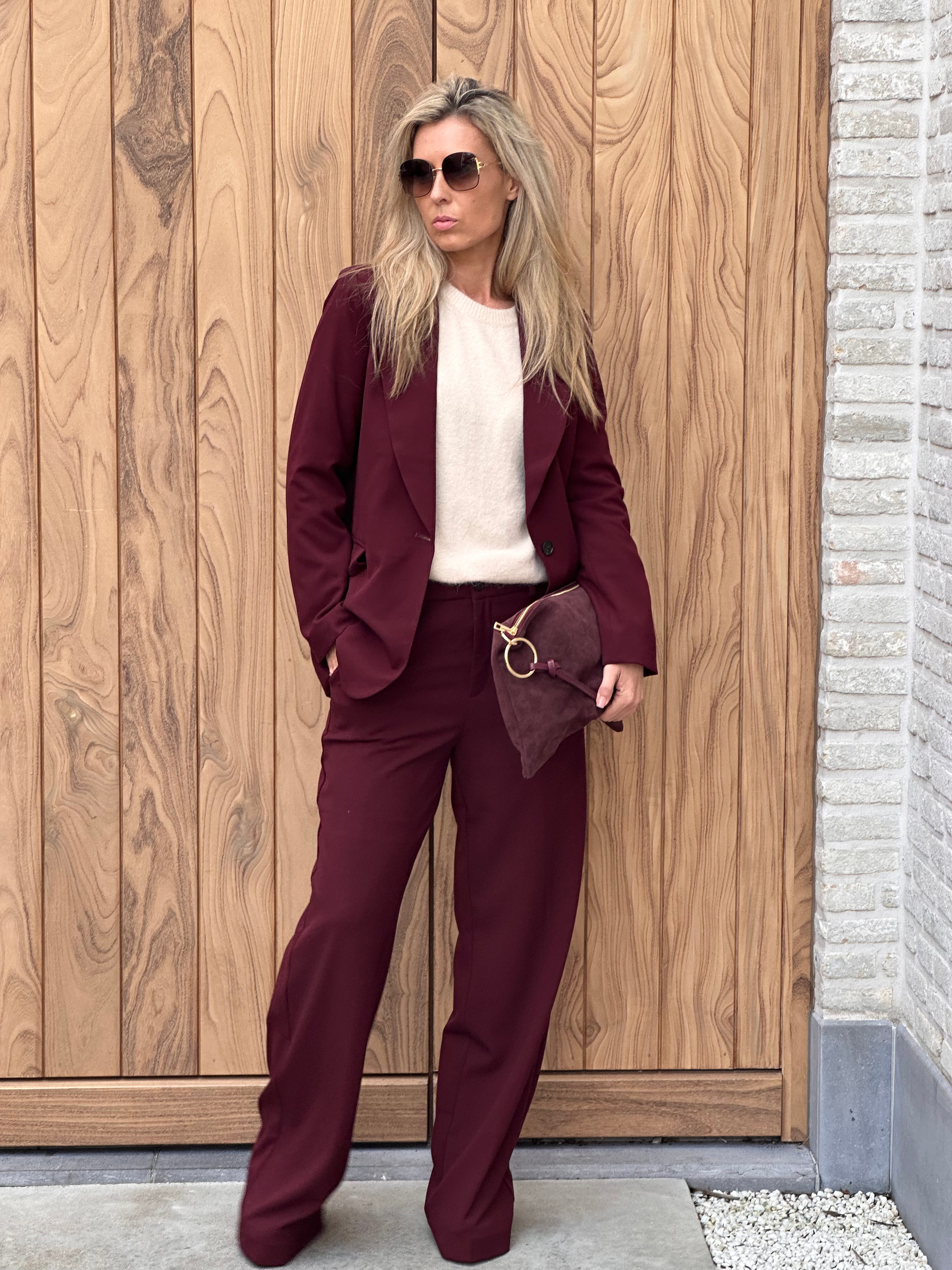 Blazer Jasmijn - Bordeaux