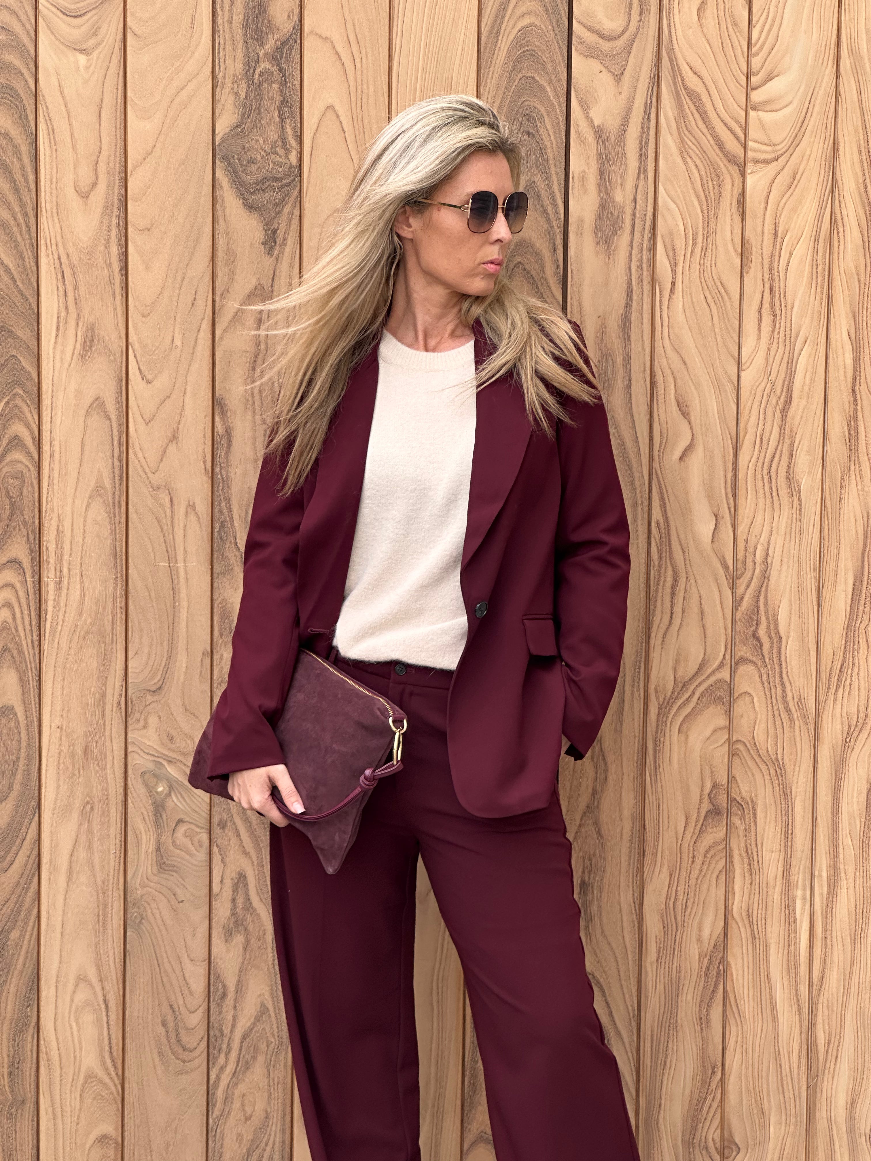 Blazer Jasmijn - Bordeaux