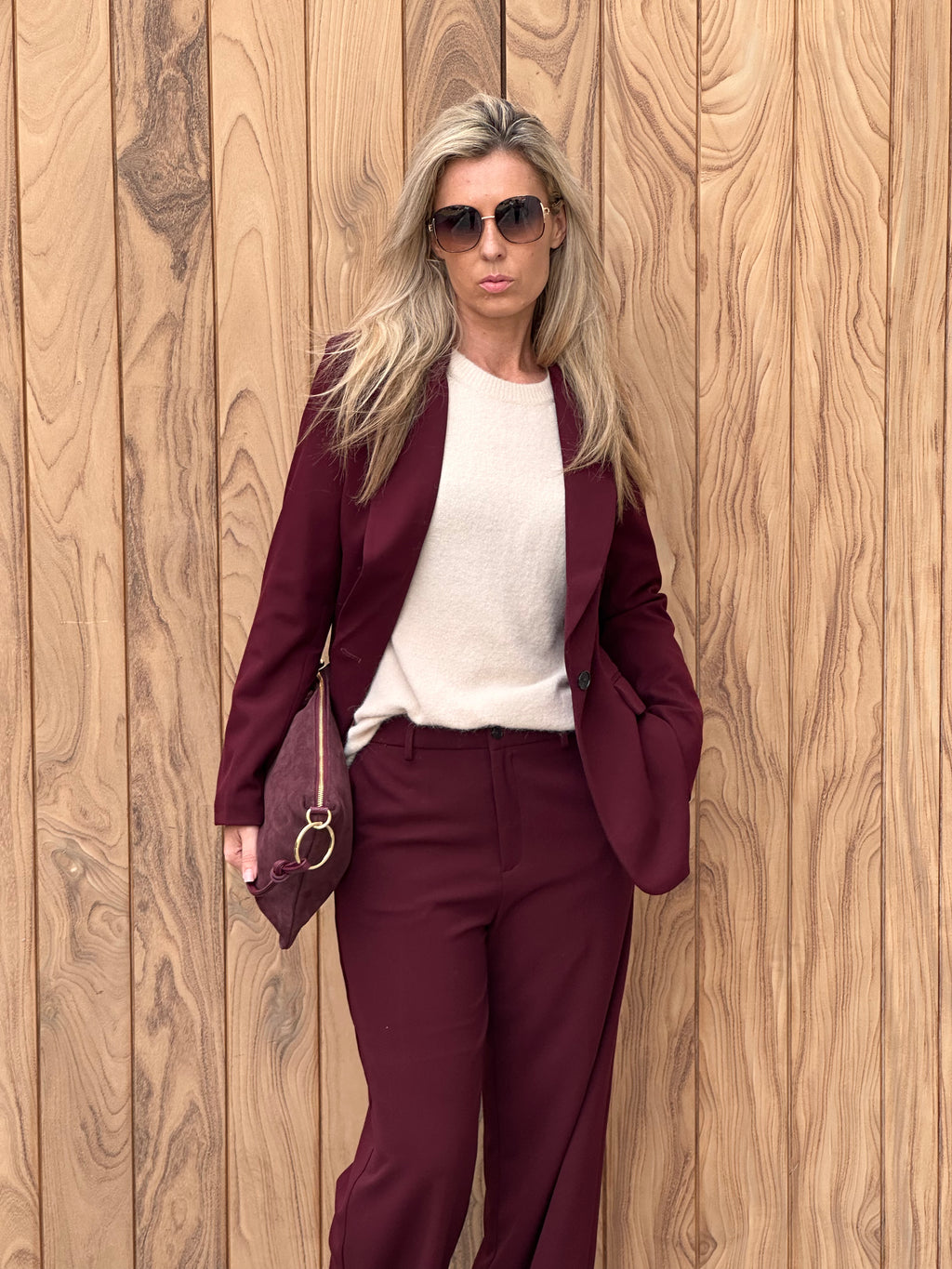 Blazer Jasmijn - Bordeaux