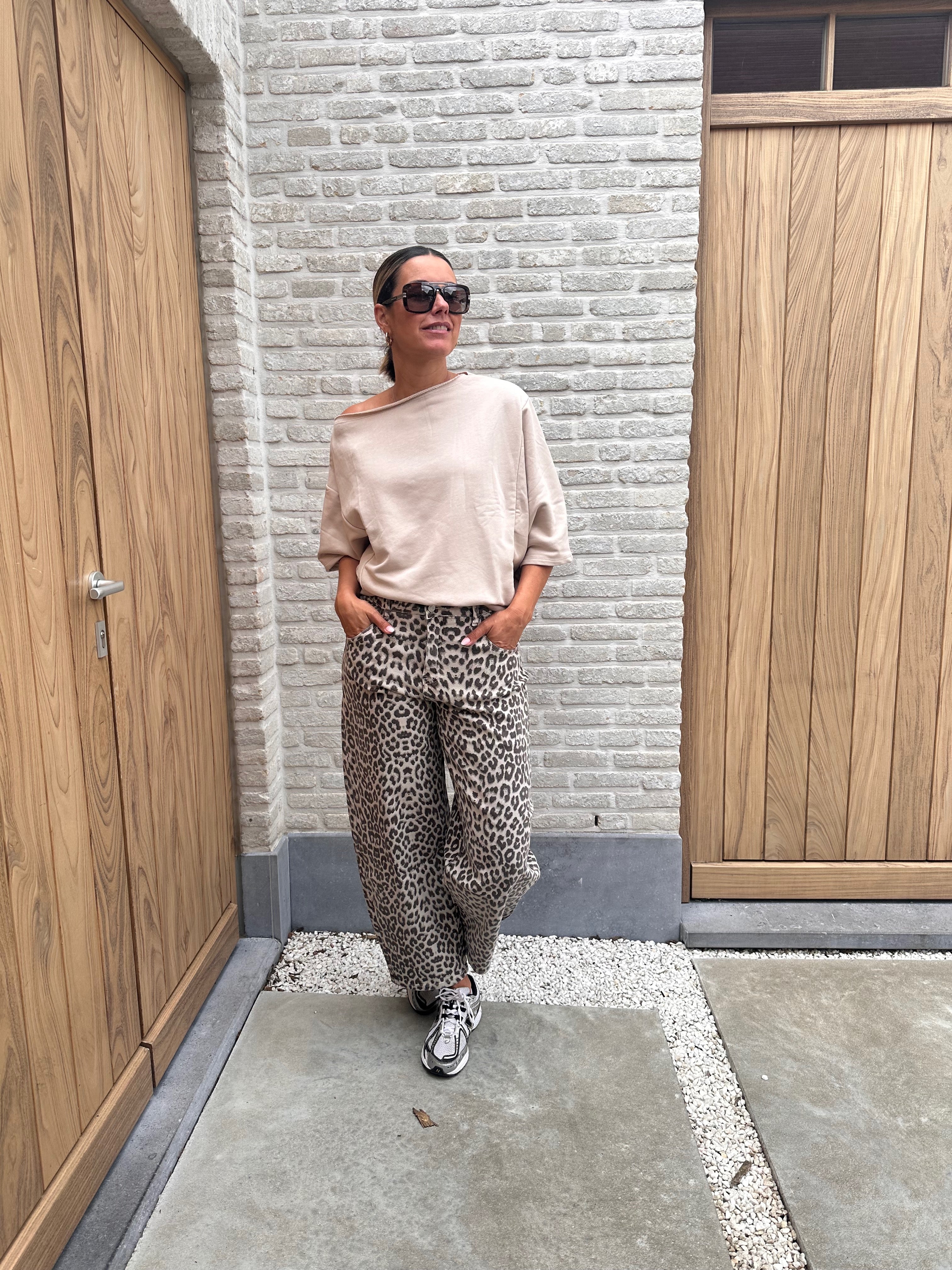 Broek Lena Balloon Leopard