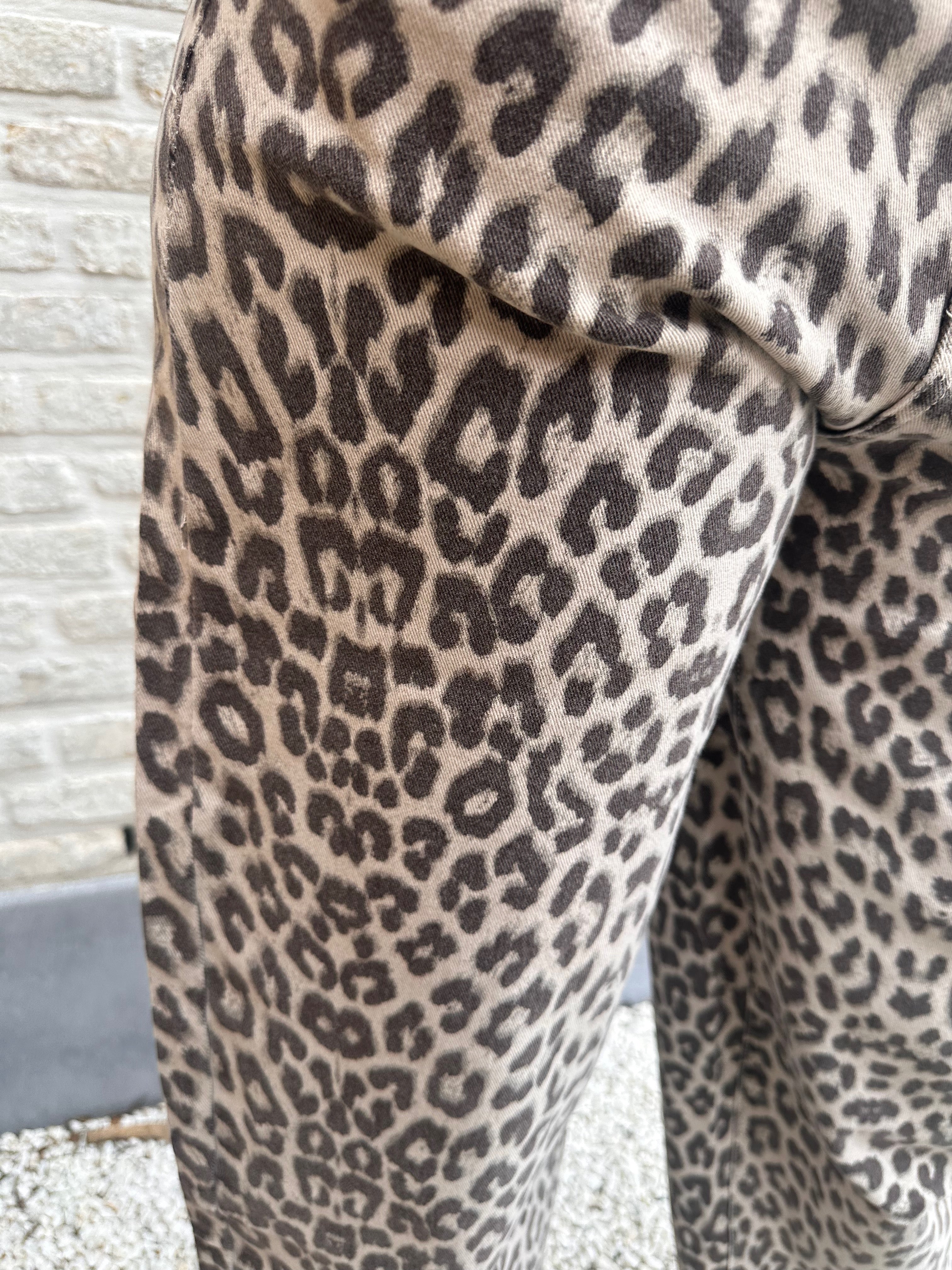 Broek Lena Balloon Leopard