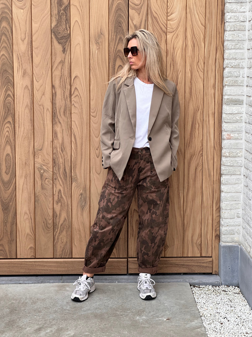 Blazer Anse - Oversized - Kaki