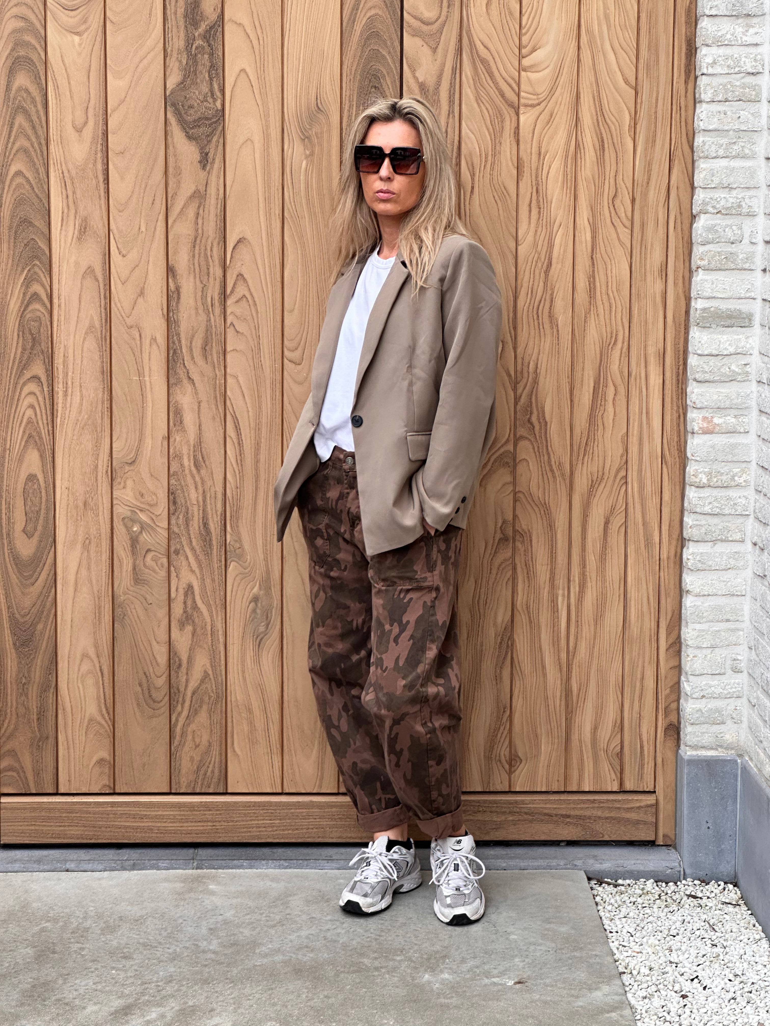 Blazer Anse - Oversized - Kaki