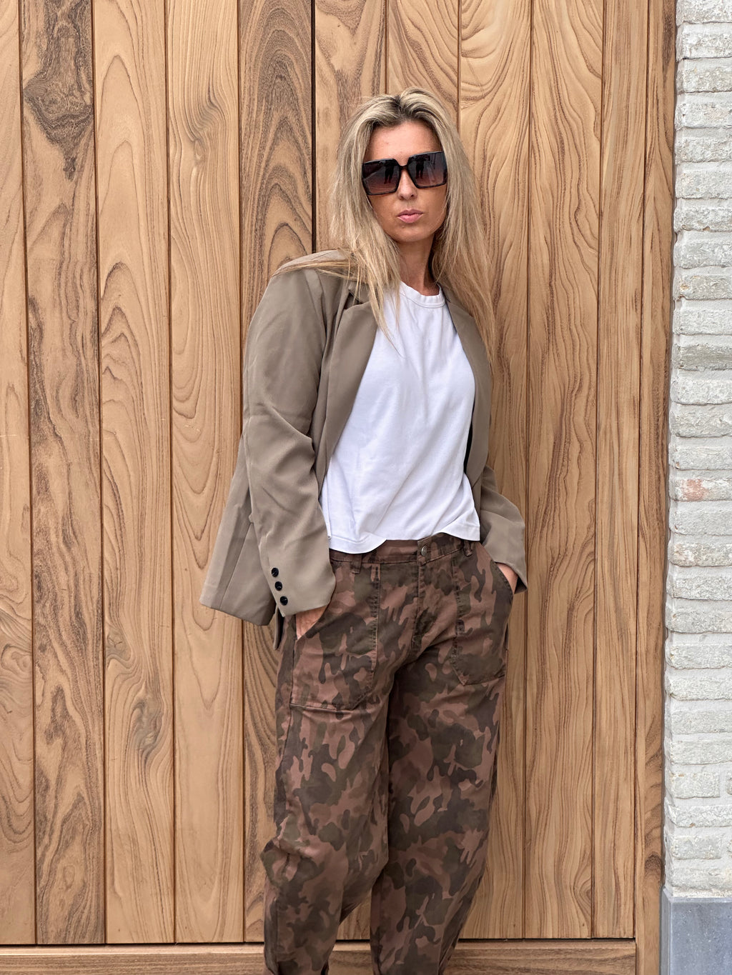 Blazer Anse - Oversized - Kaki
