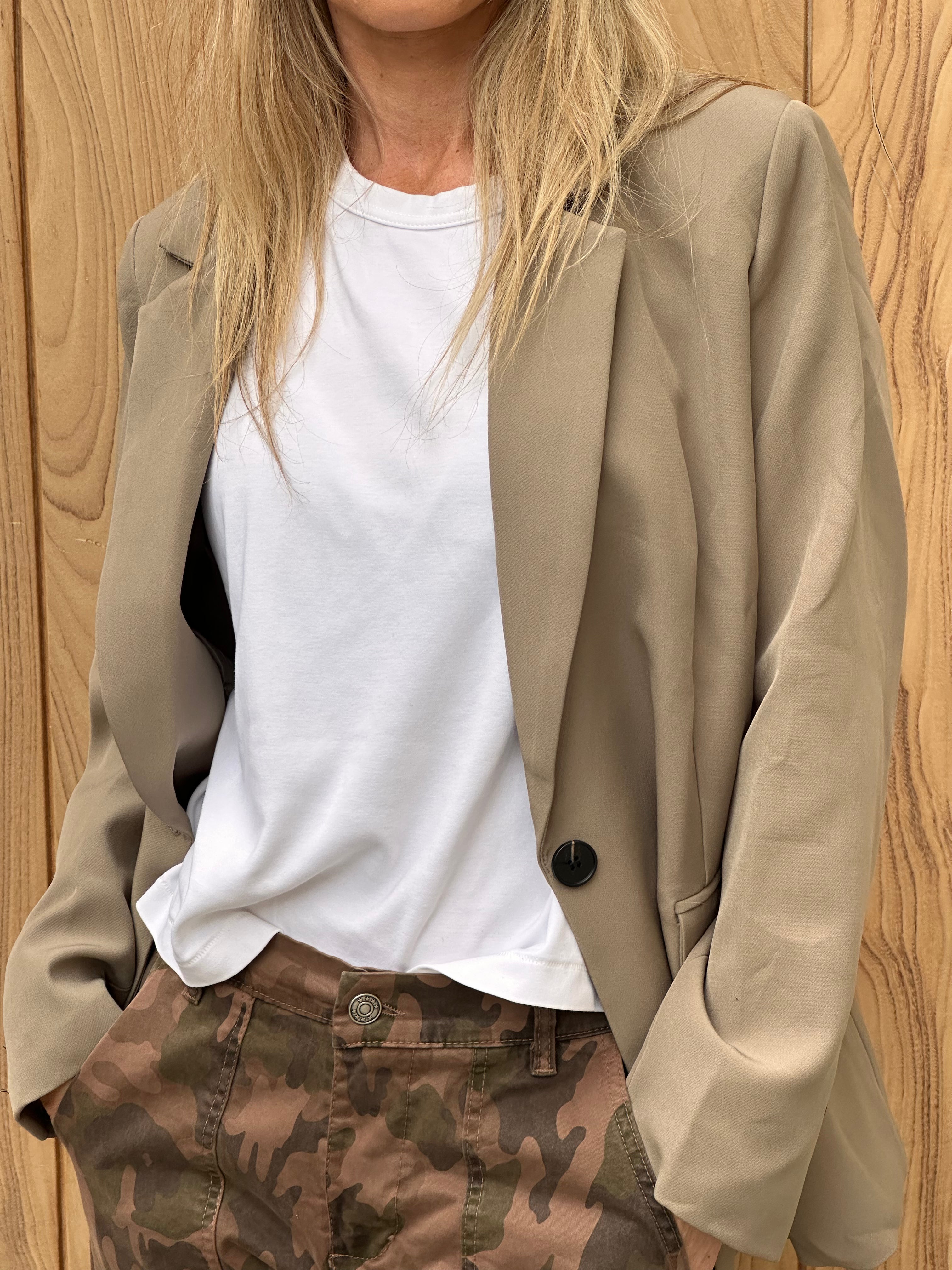 Blazer Anse - Oversized - Kaki