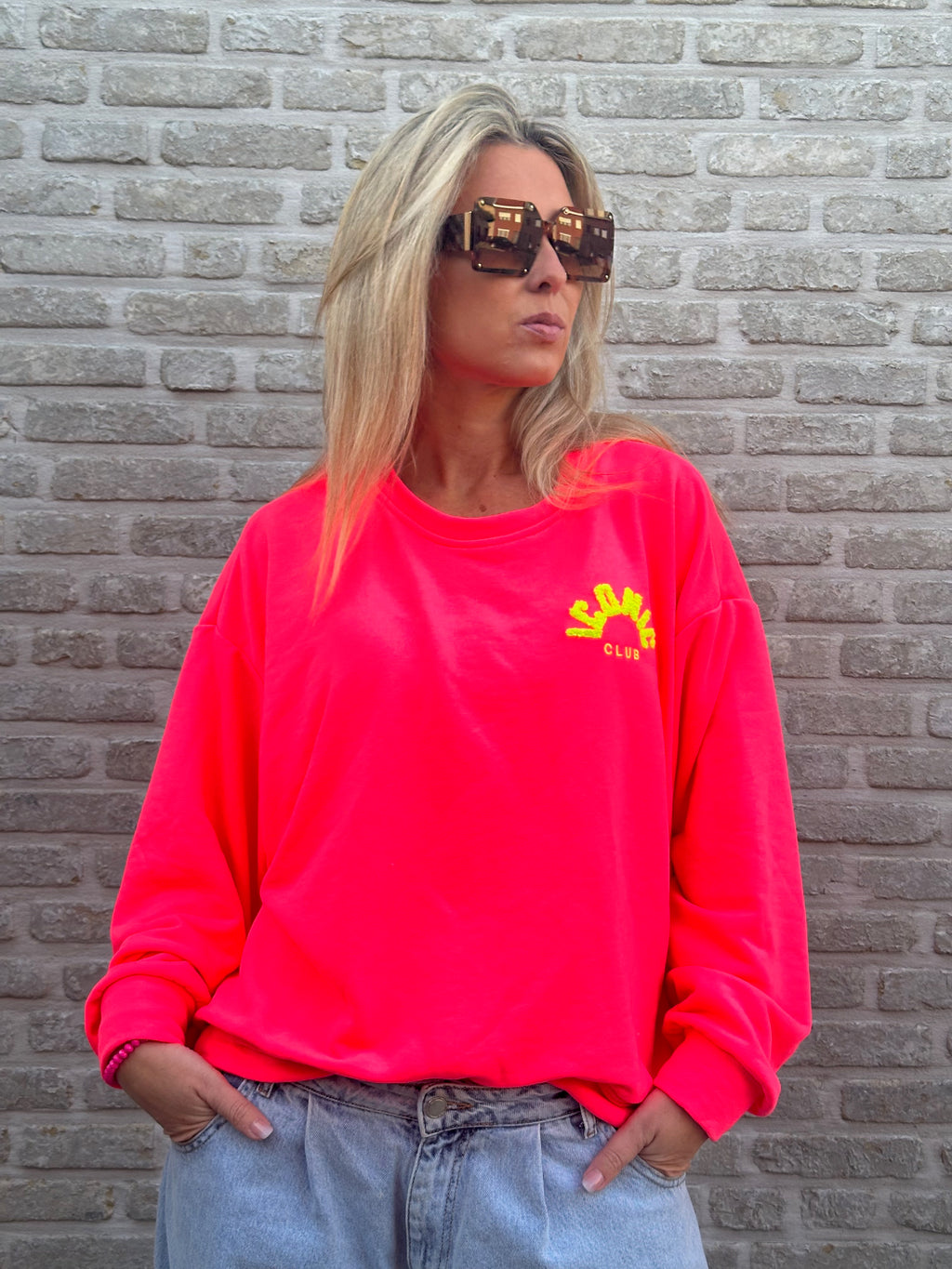 Sweater Iconic soft fluo