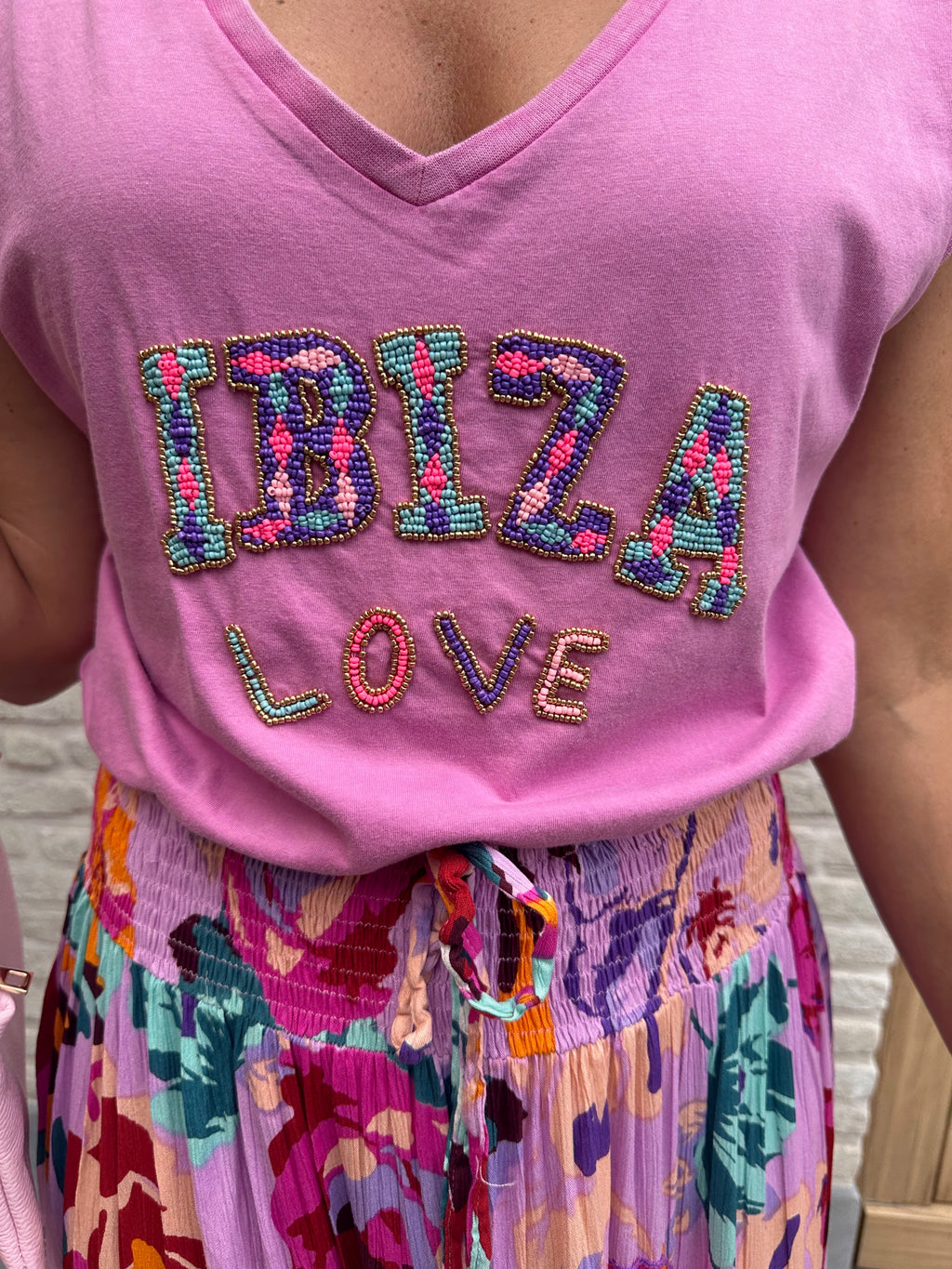 T shirt Ibiza Lila